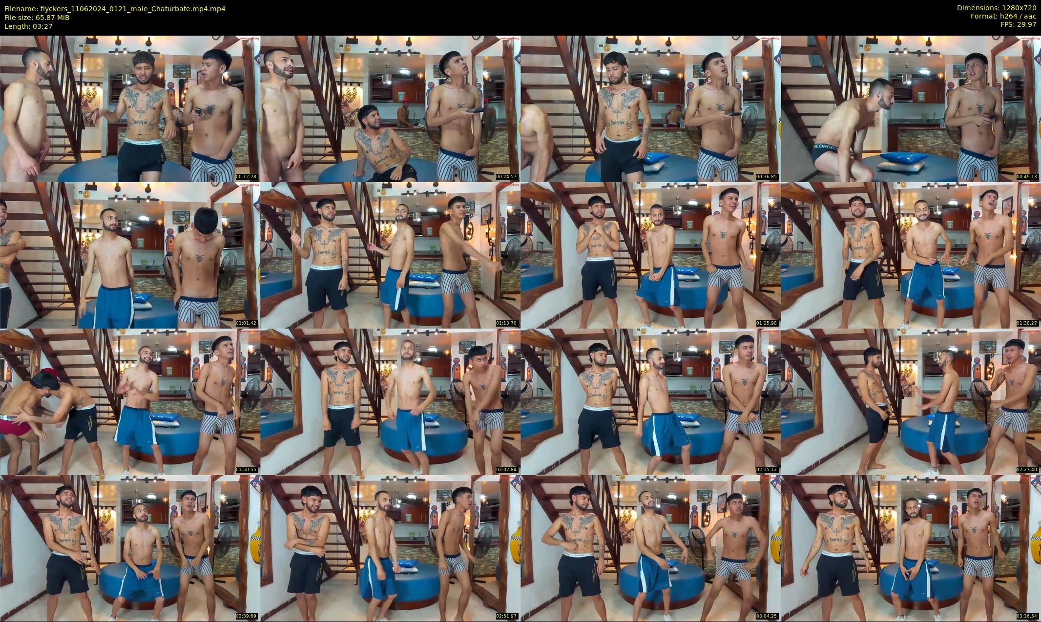 flyckers — 4 minute Chaturbate male cam show recording, 720p, Jun 11, 2024