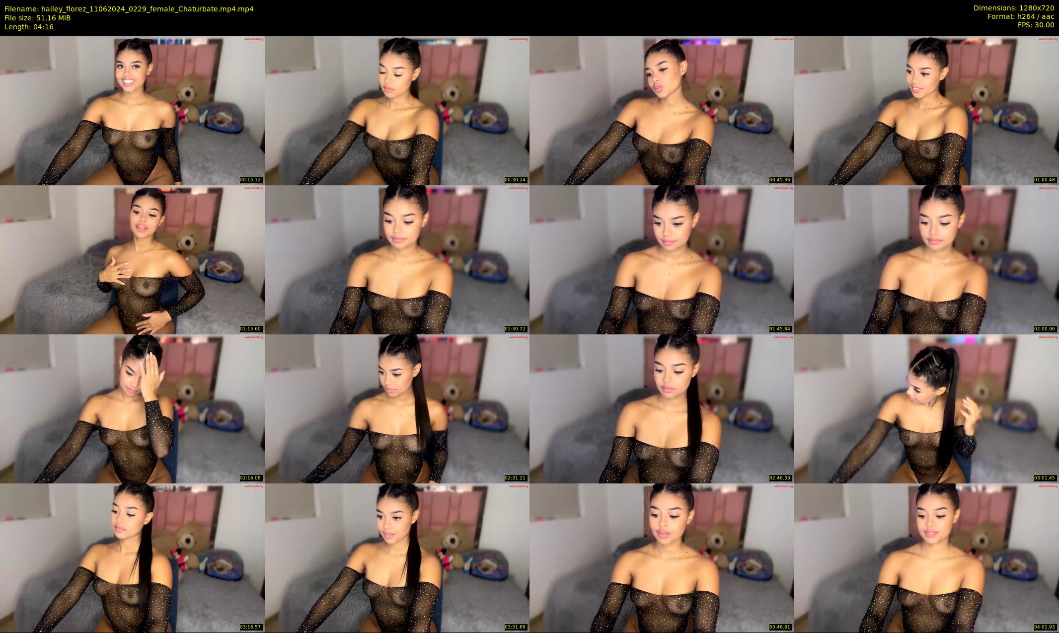 hailey_florez — 5 minute Chaturbate female cam show recording, 720p, Jun 11, 2024