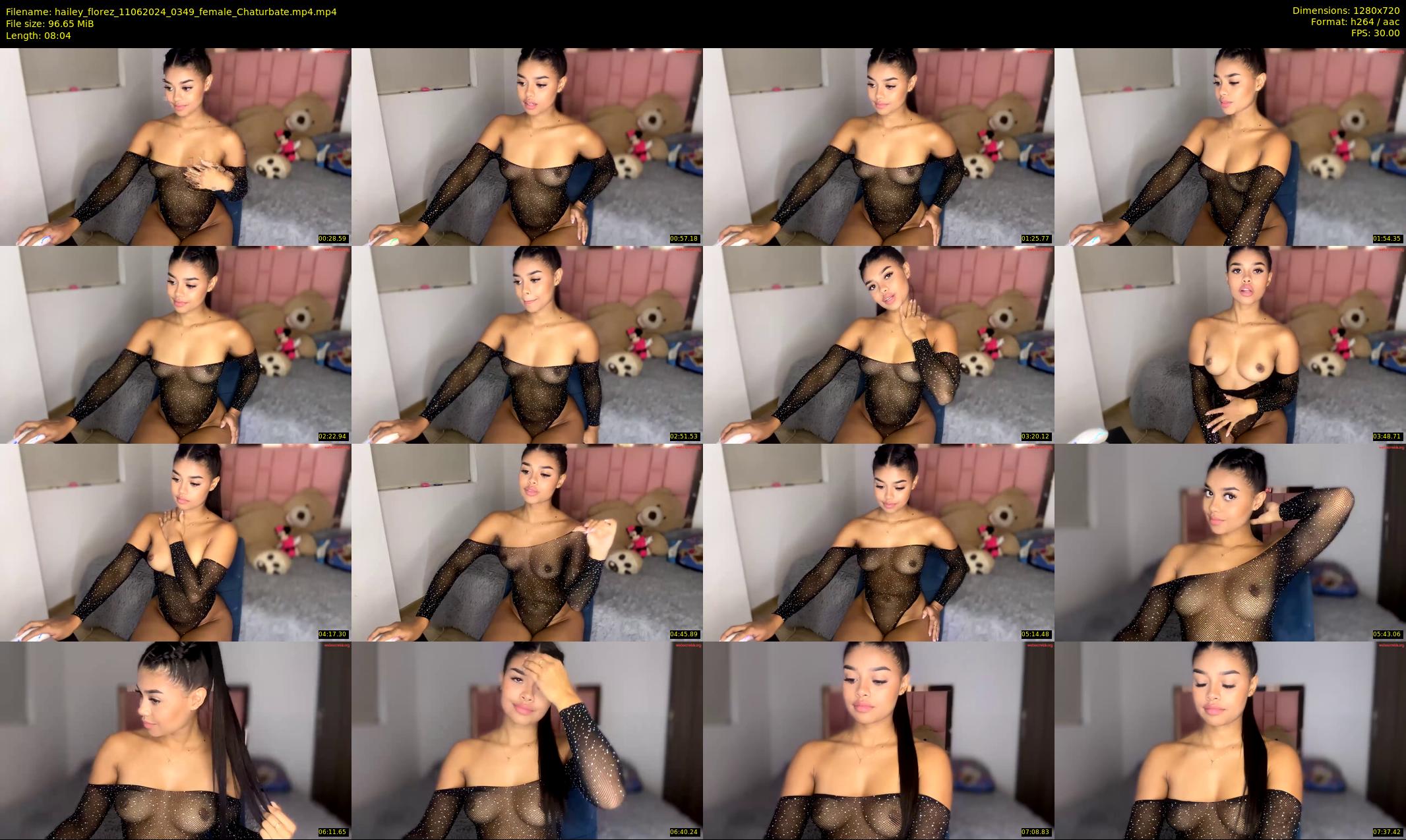 hailey_florez — 9 minute Chaturbate female cam show recording, 720p, Jun 11, 2024