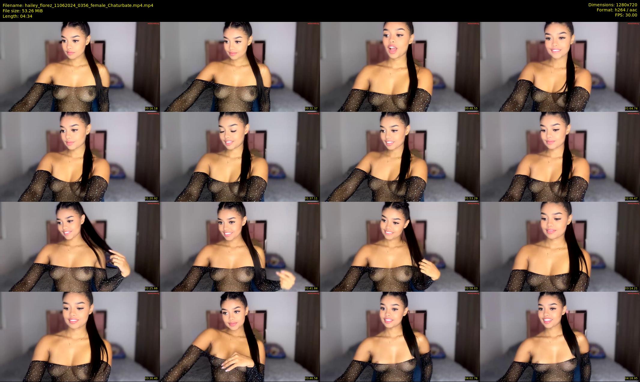 hailey_florez — 5 minute Chaturbate female cam show recording, 720p, Jun 11, 2024