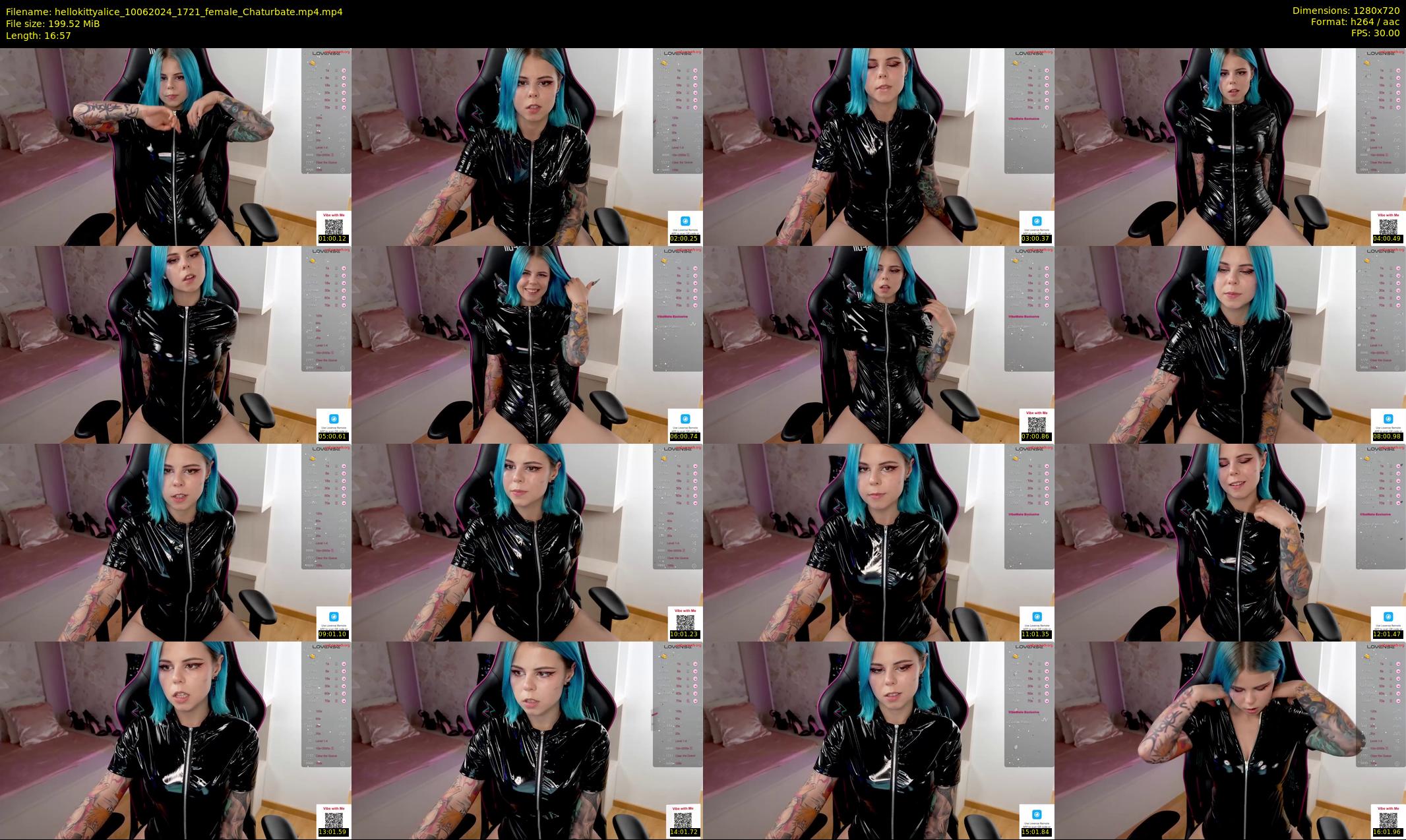 hellokittyalice — 17 minute Chaturbate female cam show recording, 720p, Jun 10, 2024