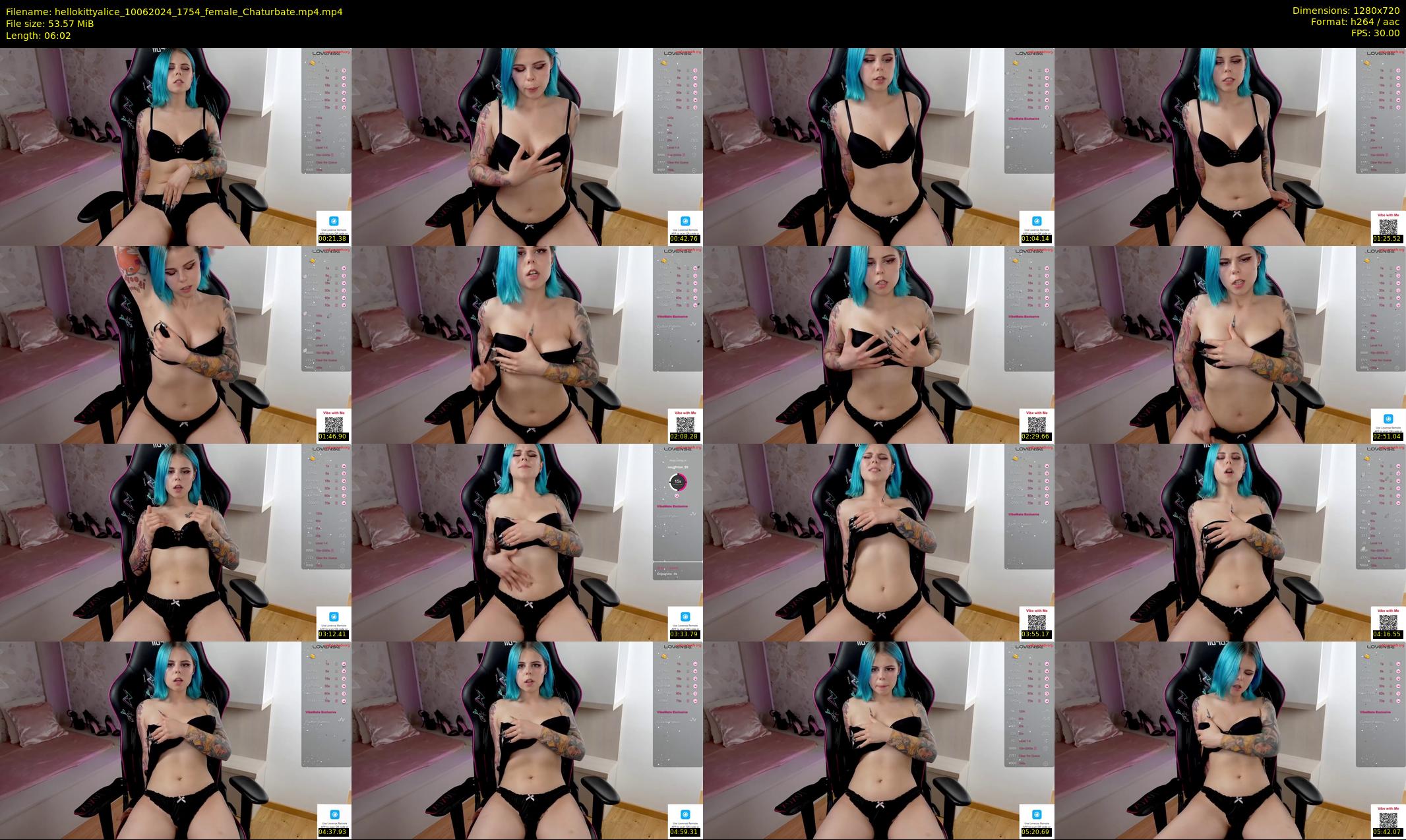 hellokittyalice — 7 minute Chaturbate female cam show recording, 720p, Jun 10, 2024