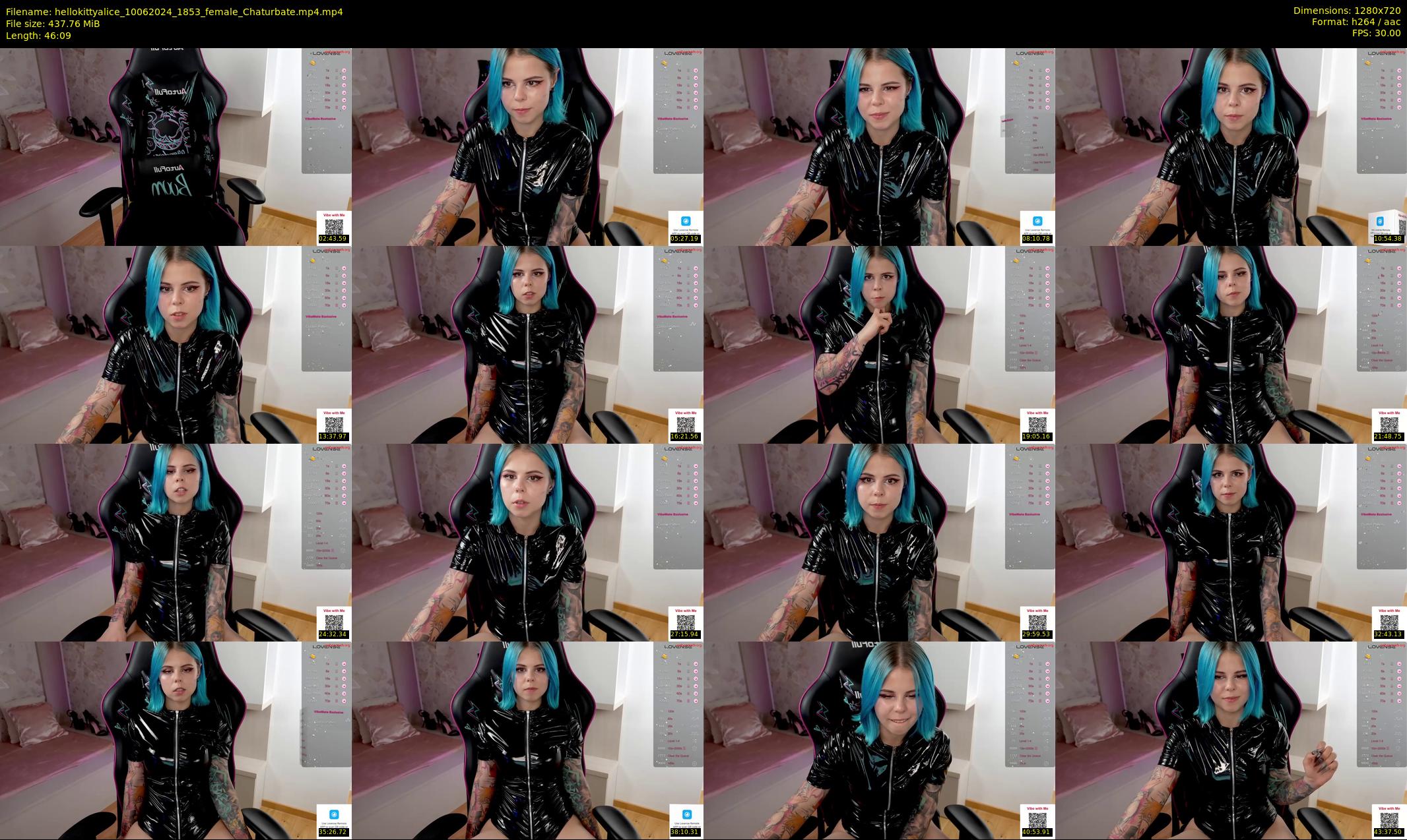 hellokittyalice — 47 minute Chaturbate female cam show recording, 720p, Jun 10, 2024