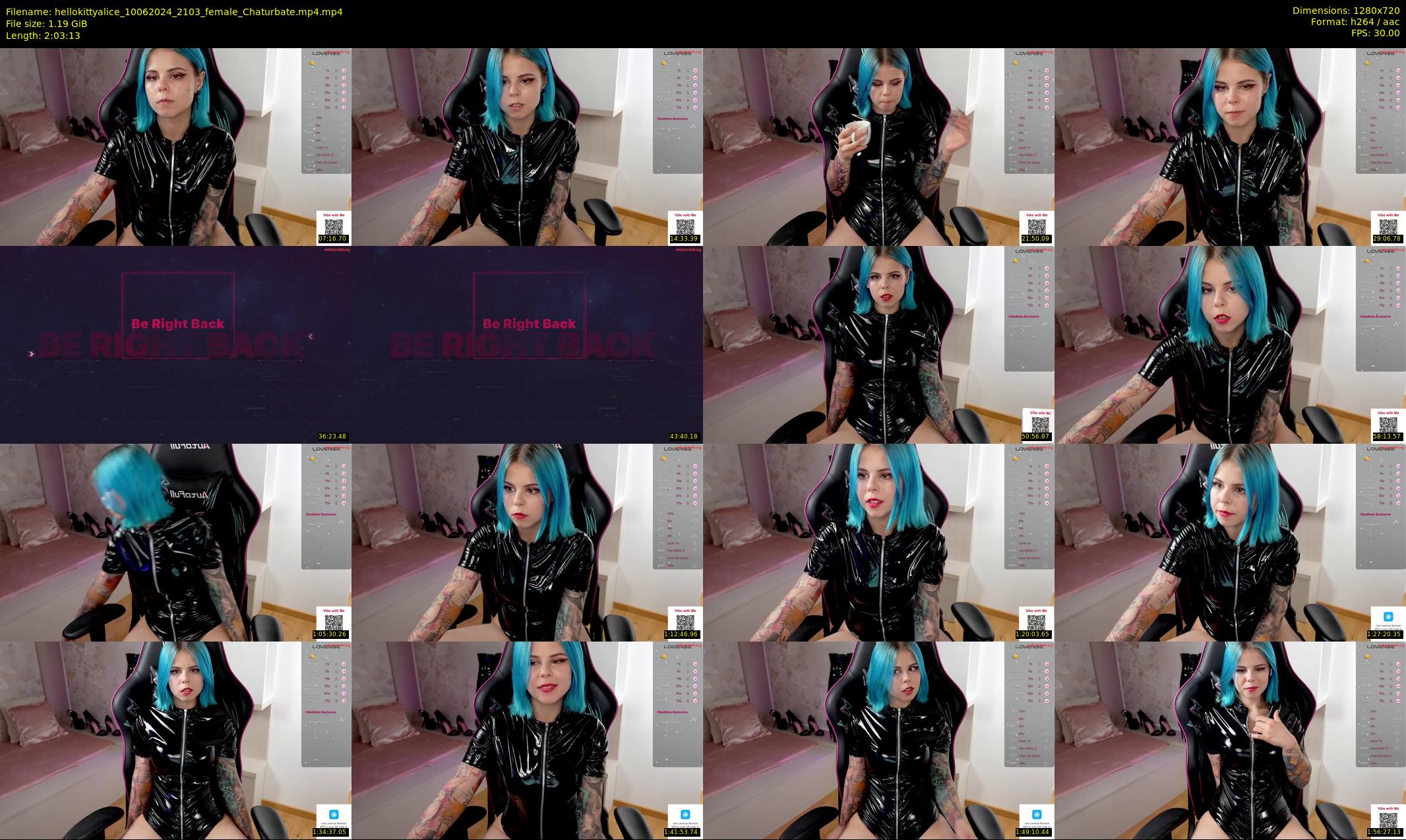 hellokittyalice — 124 minute Chaturbate female cam show recording, 720p, Jun 10, 2024