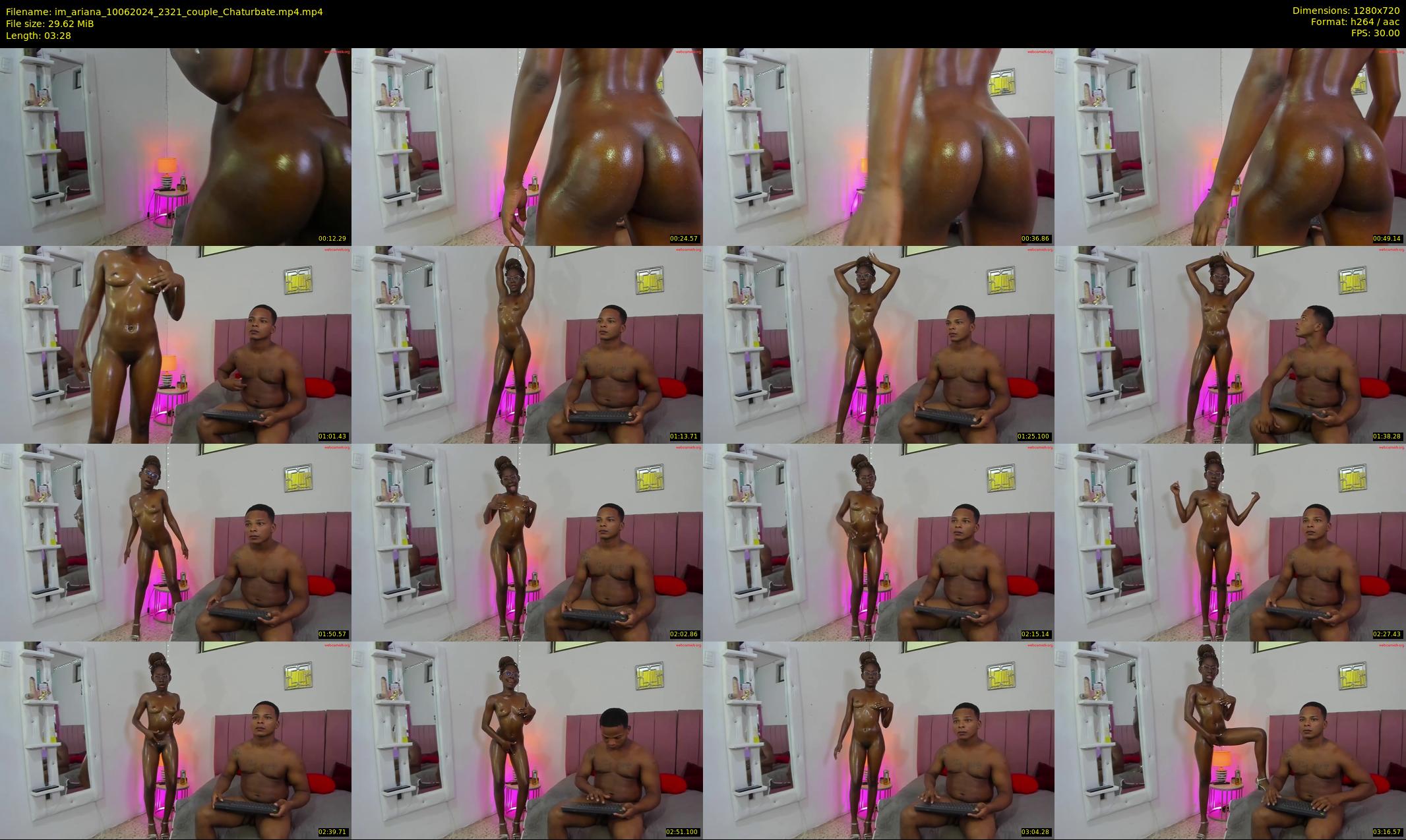 im_ariana — 4 minute Chaturbate couple cam show recording, 720p, Jun 10, 2024