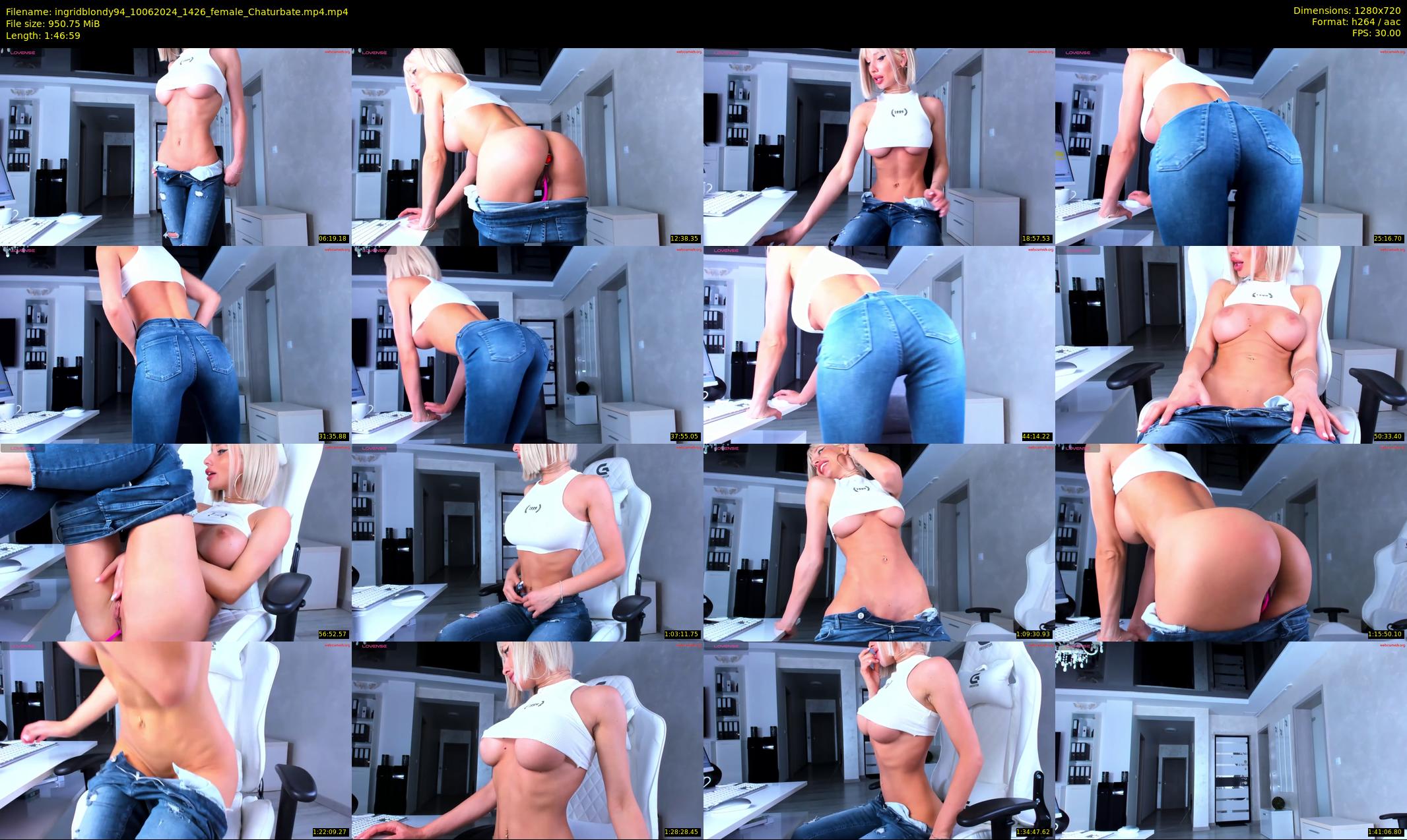 ingridblondy94 — 107 minute Chaturbate female cam show recording, 720p, Jun 10, 2024