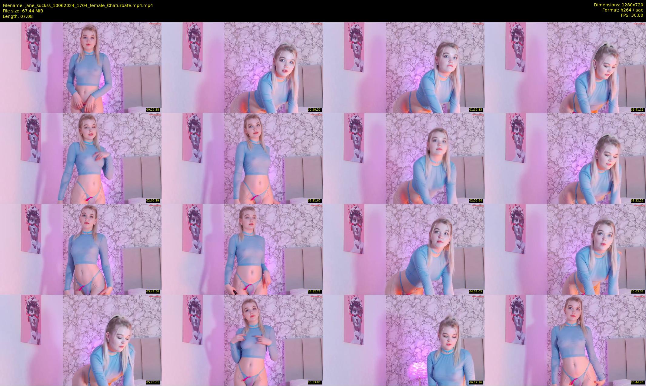 jane_suckss — 8 minute Chaturbate female cam show recording, 720p, Jun 10, 2024