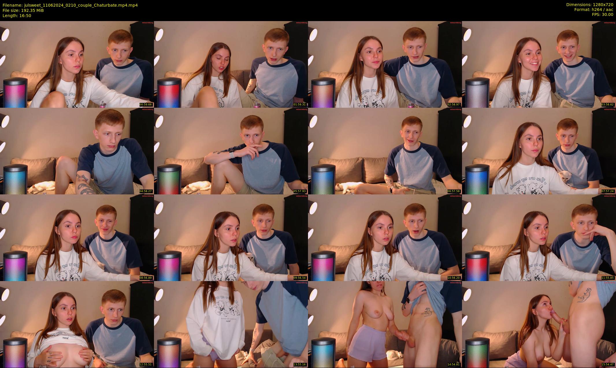 julsweet — 17 minute Chaturbate male cam show recording, 720p, Jun 11, 2024