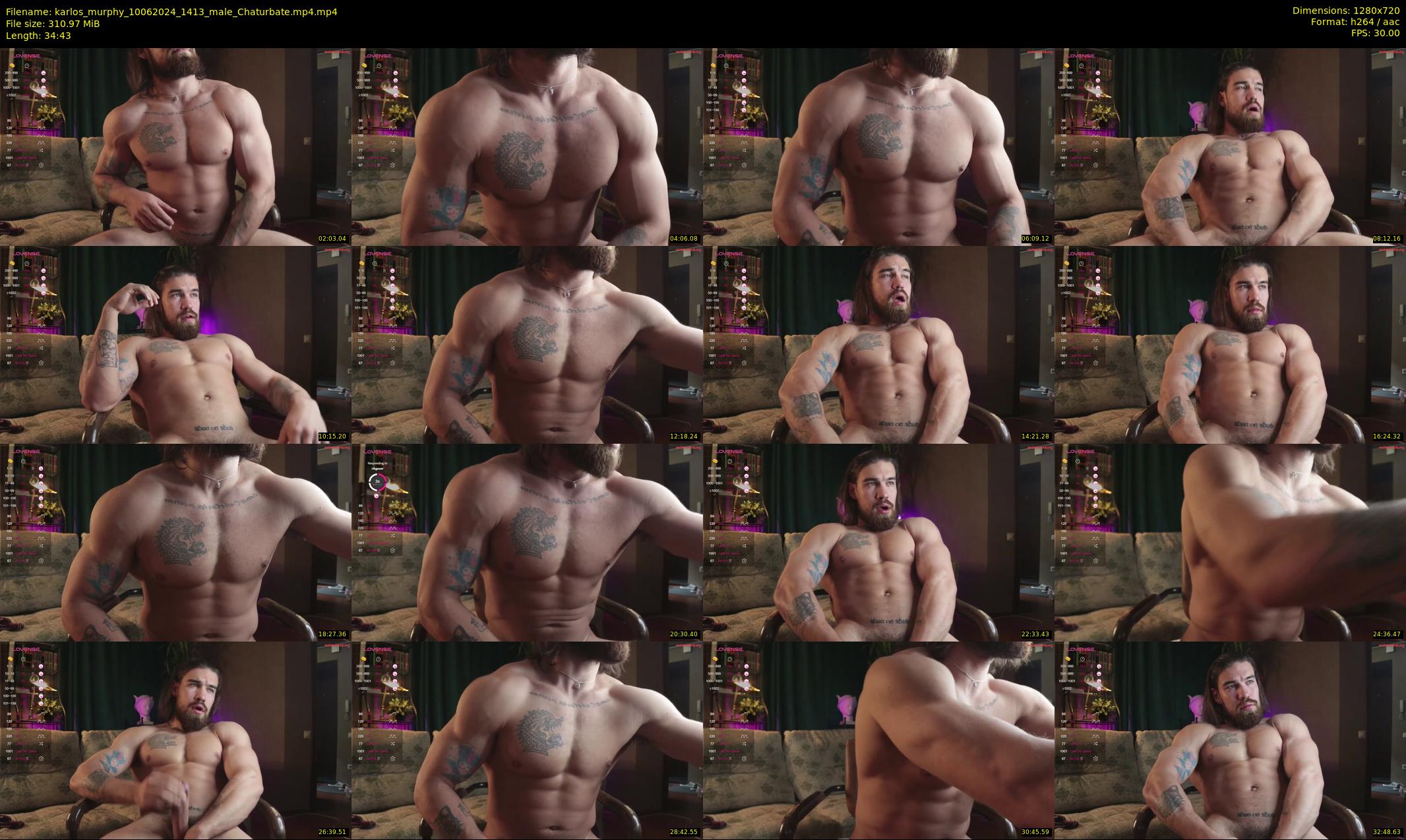 karlos_murphy — 35 minute Chaturbate male cam show recording, 720p, Jun 10, 2024