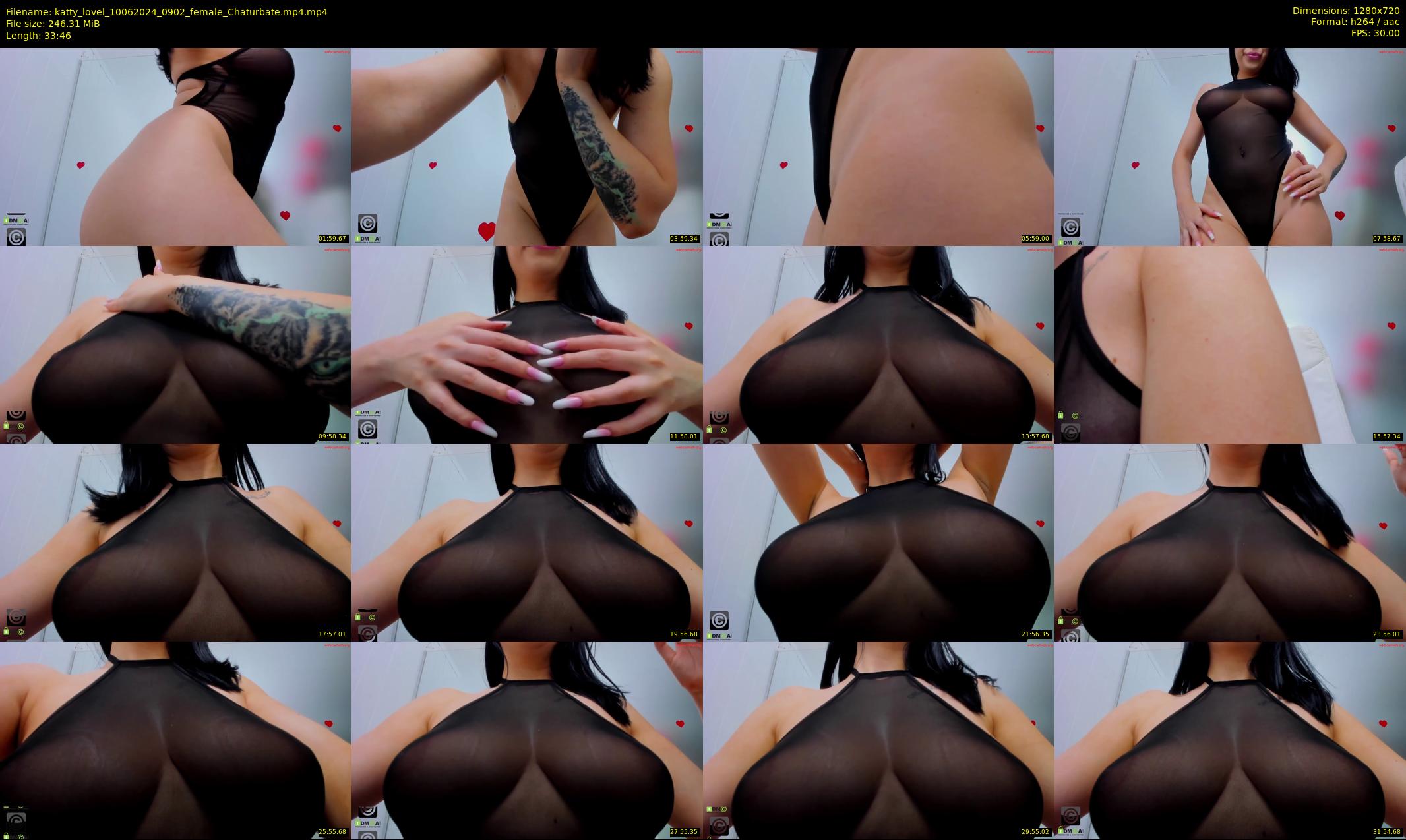 katty_lovel — 34 minute Chaturbate female cam show recording, 720p, Jun 10, 2024