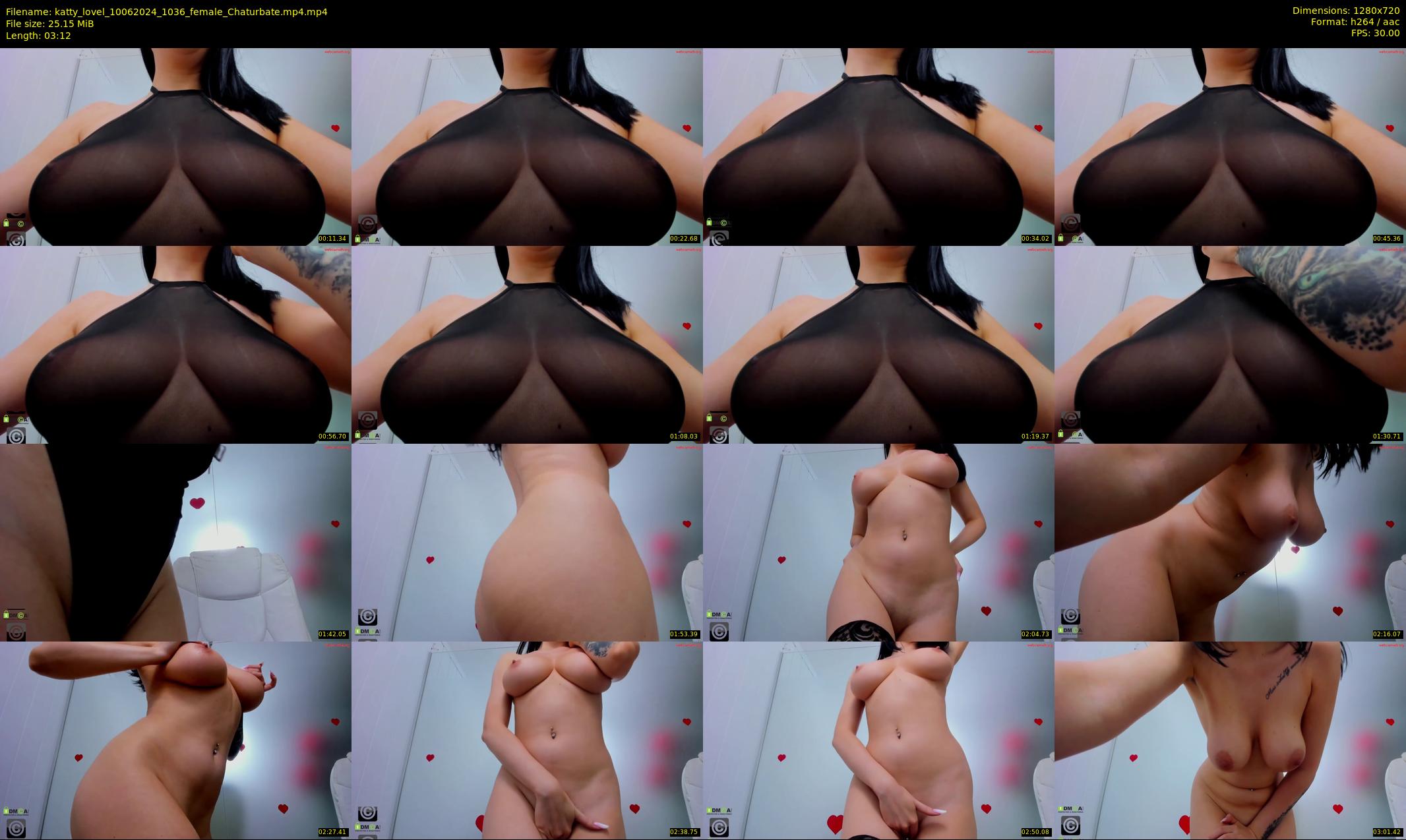 katty_lovel — 4 minute Chaturbate female cam show recording, 720p, Jun 10, 2024