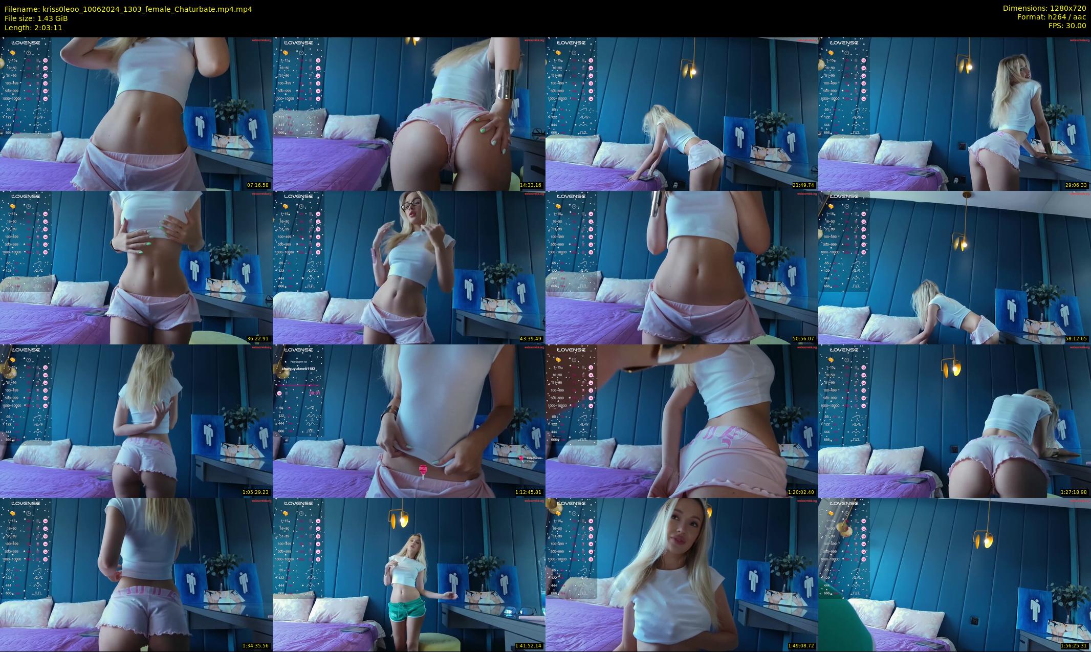 kriss0leoo — 124 minute Chaturbate couple cam show recording, 720p, Jun 10, 2024