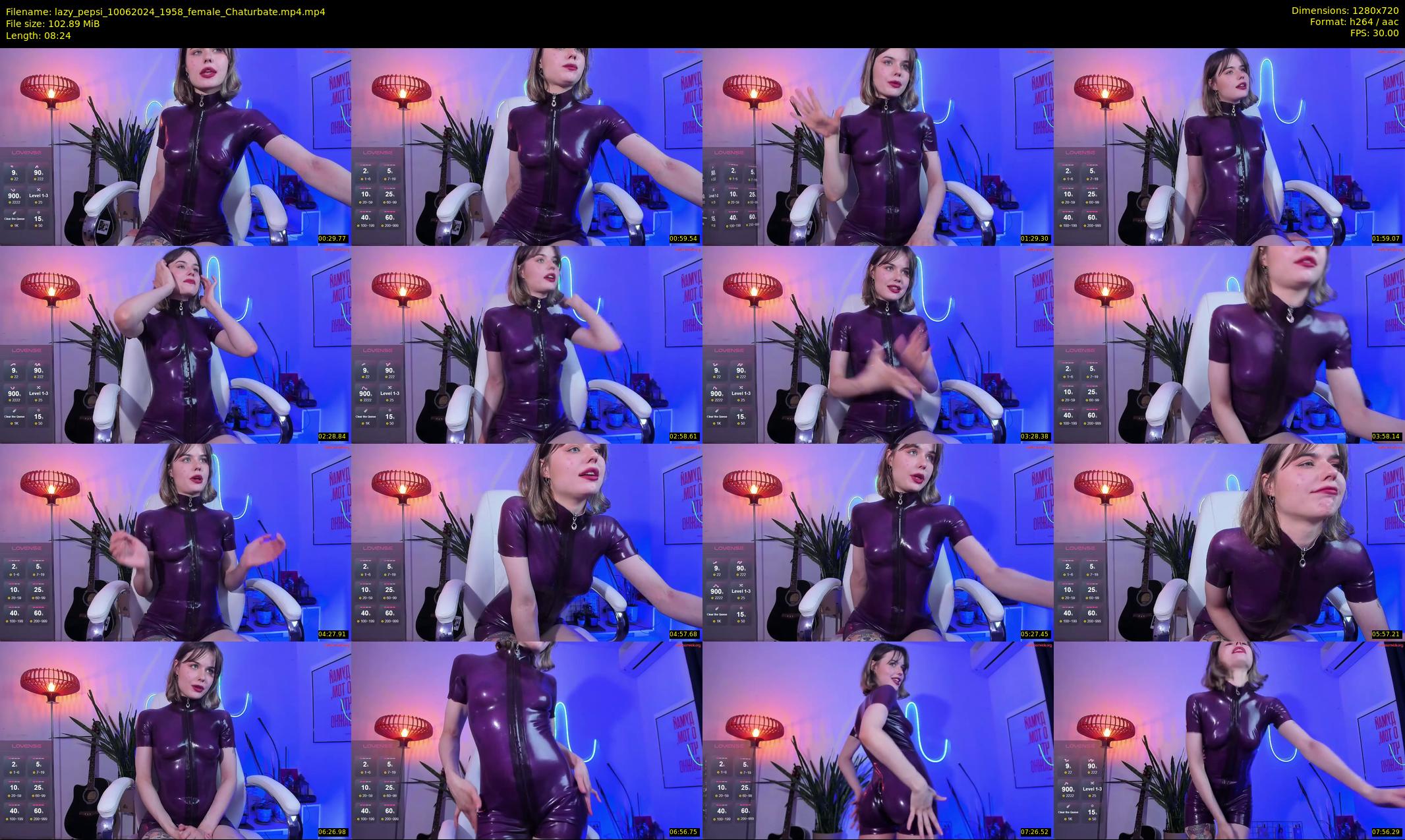 lazy_pepsi — 9 minute Chaturbate female cam show recording, 720p, Jun 10, 2024