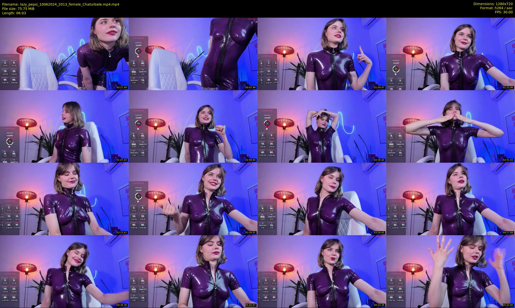 lazy_pepsi — 7 minute Chaturbate female cam show recording, 720p, Jun 10, 2024
