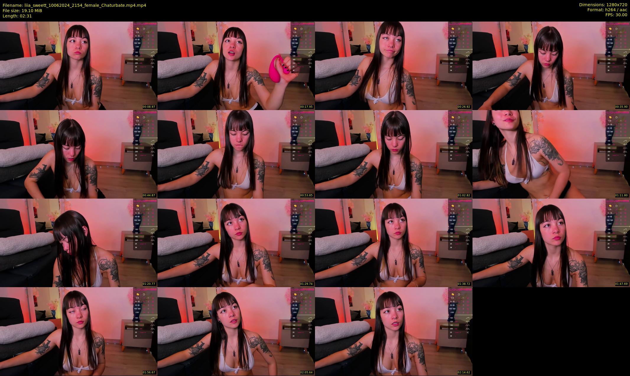 liia_sweett — 3 minute Chaturbate female cam show recording, 720p, Jun 10, 2024