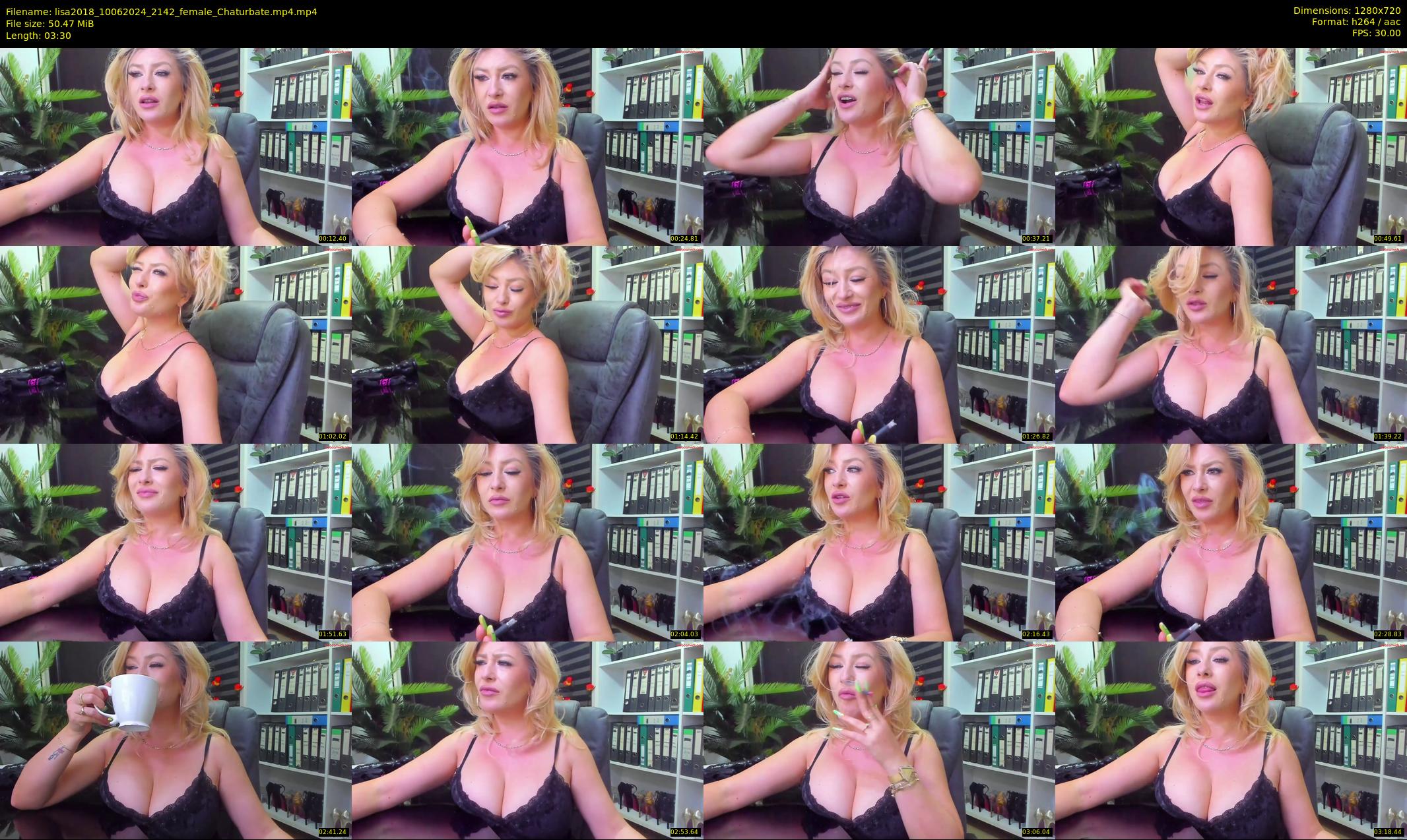 lisa2018 — 4 minute Chaturbate female cam show recording, 720p, Jun 10, 2024
