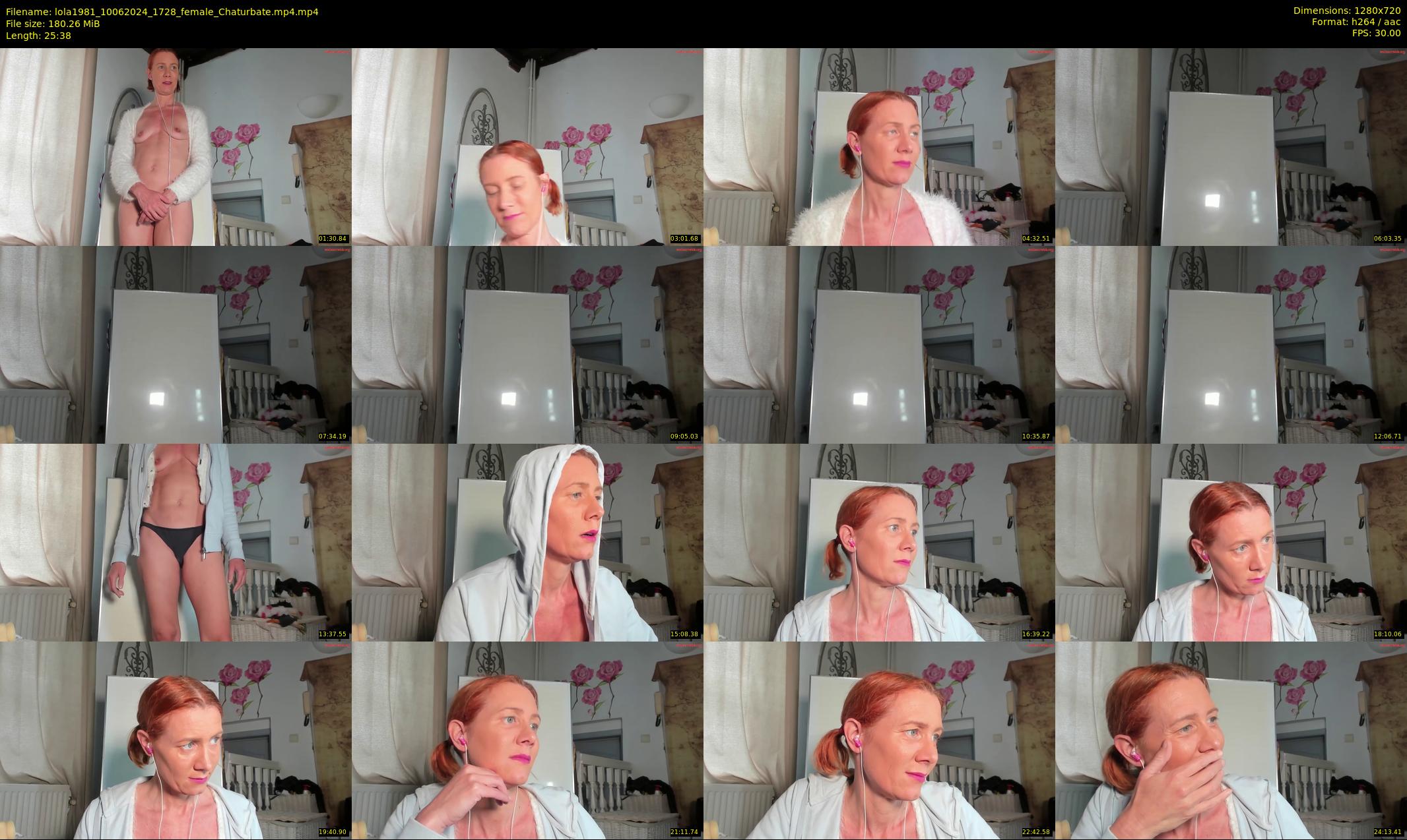lola1981 — 26 minute Chaturbate female cam show recording, 720p, Jun 10, 2024