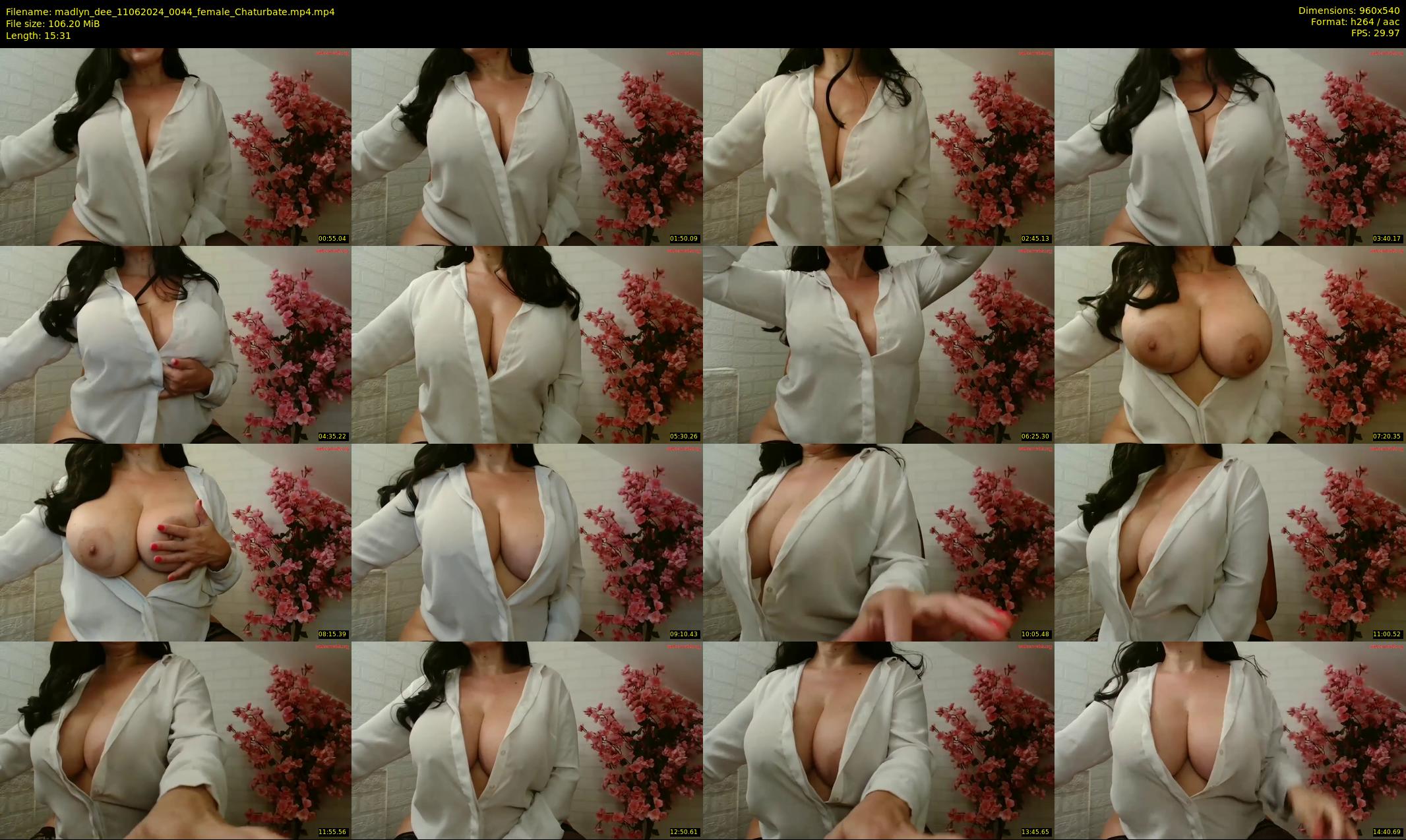 madlyn_dee — 16 minute Chaturbate female cam show recording, 480p, Jun 11, 2024