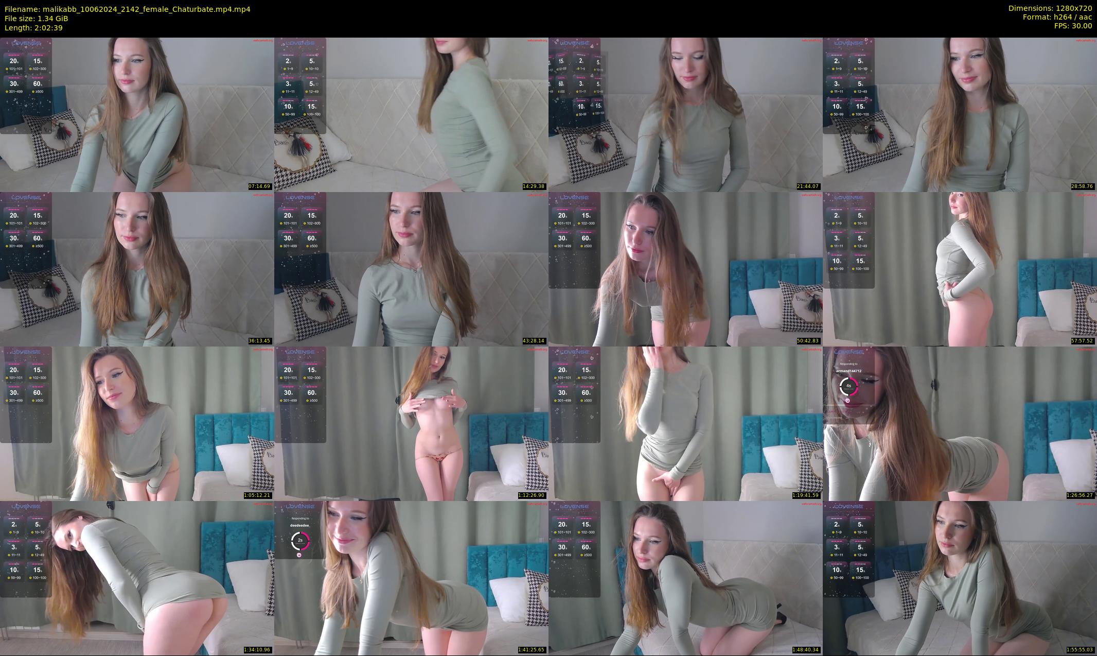 malikabb — 123 minute Chaturbate female cam show recording, 720p, Jun 10, 2024