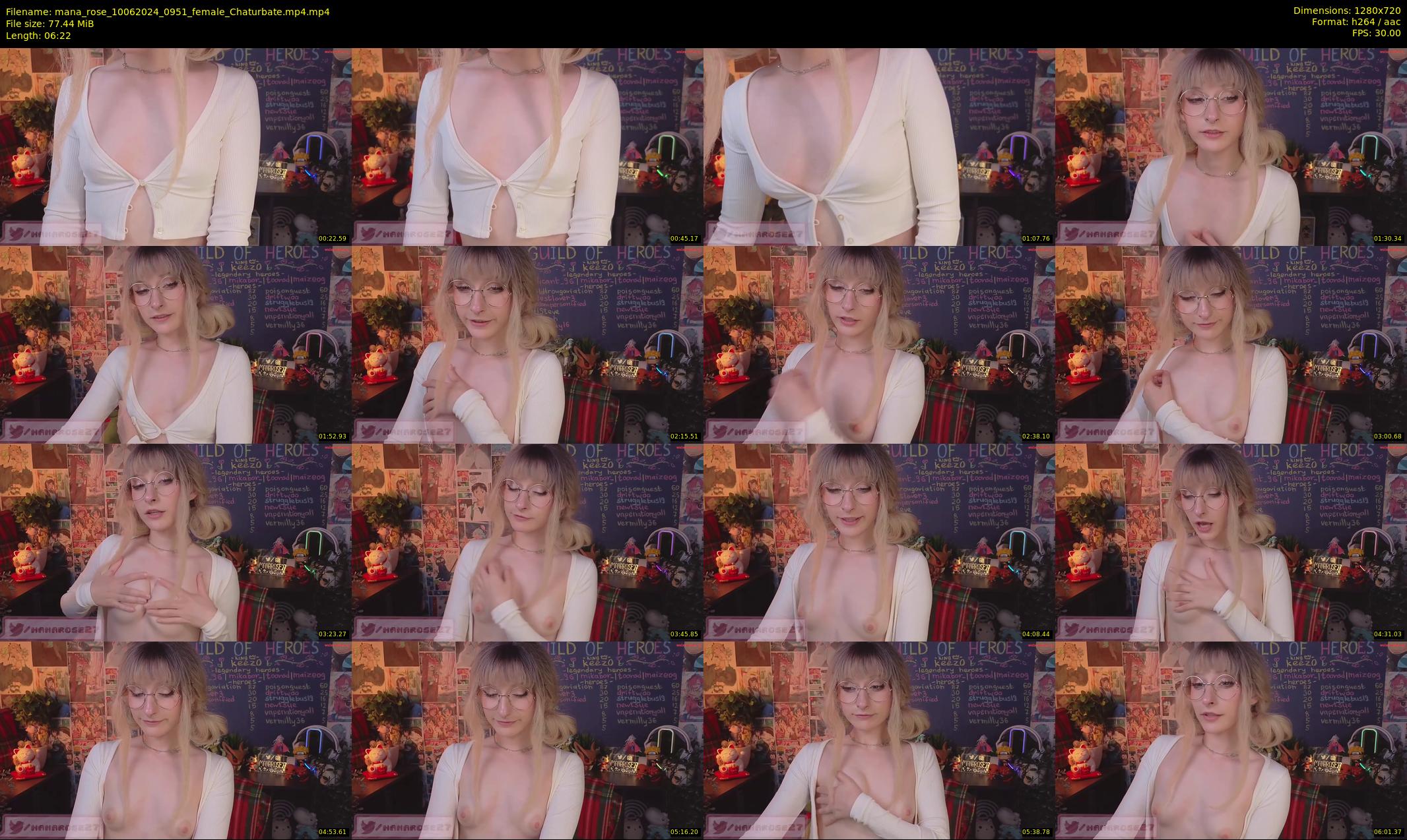 mana_rose — 7 minute Chaturbate female cam show recording, 720p, Jun 10, 2024