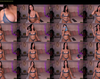 maquiii — 12 minute Chaturbate female cam show recording, 720p, Jun 10, 2024