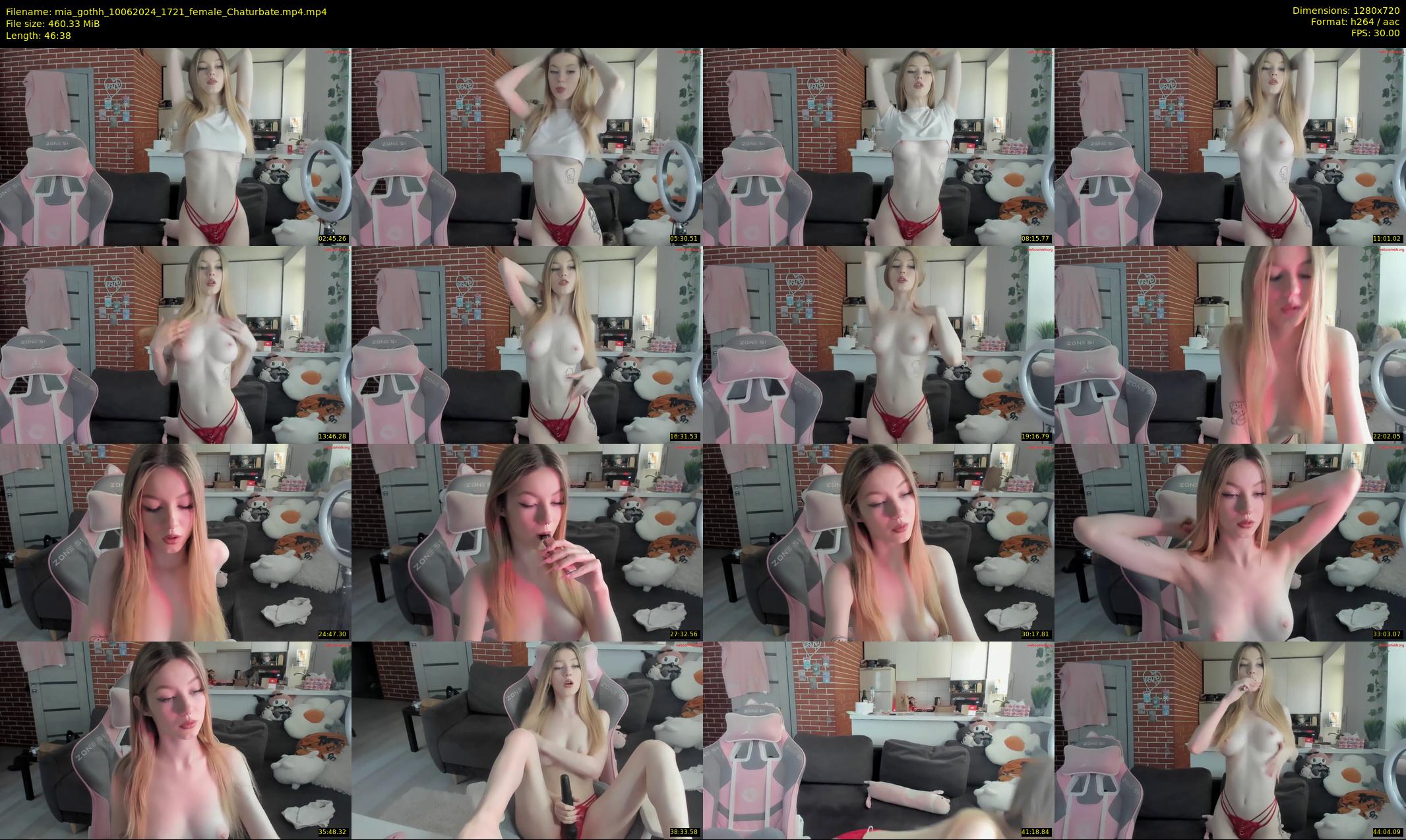 mia_gothh — 47 minute Chaturbate female cam show recording, 720p, Jun 10, 2024