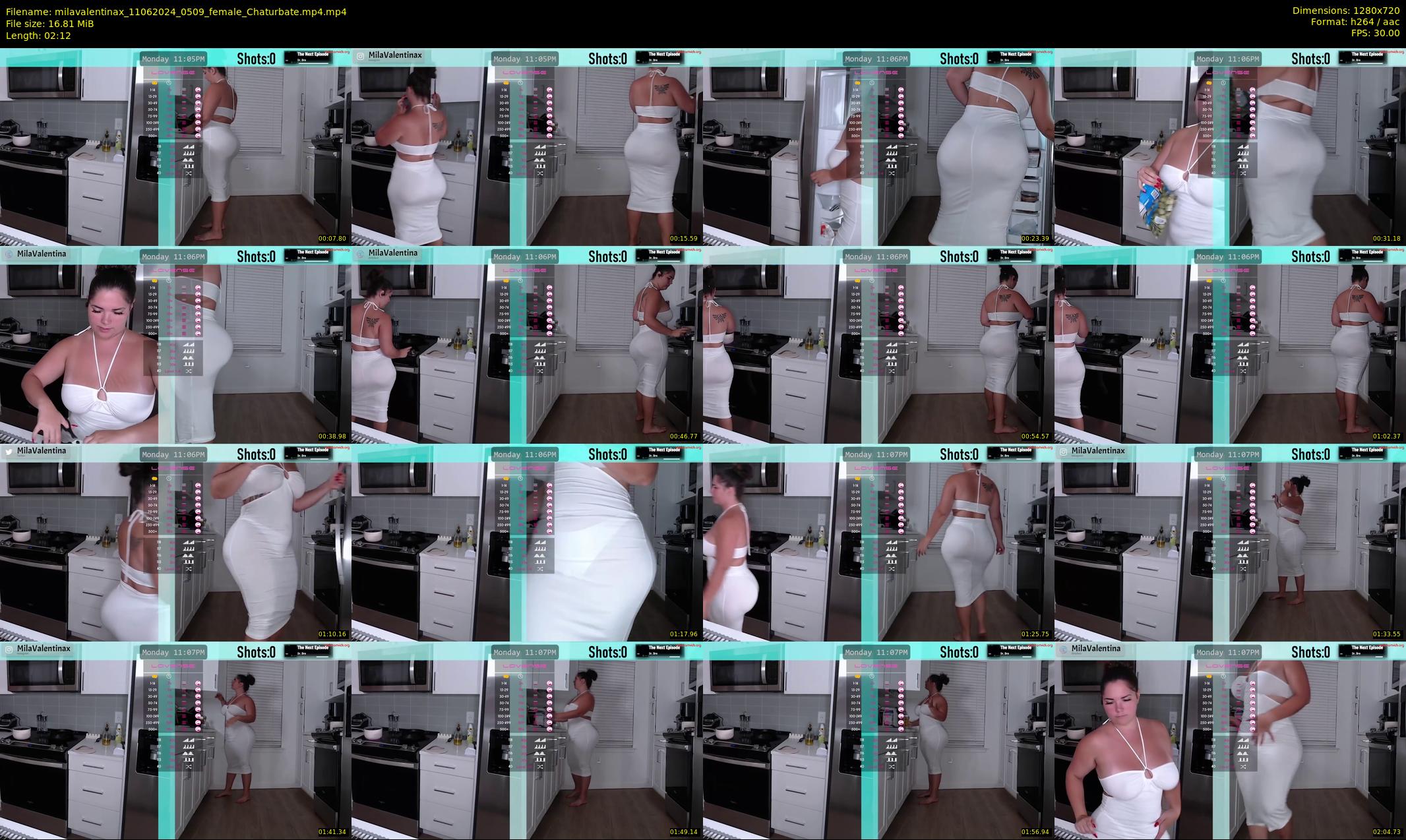 milavalentinax — 3 minute Chaturbate female cam show recording, 720p, Jun 11, 2024