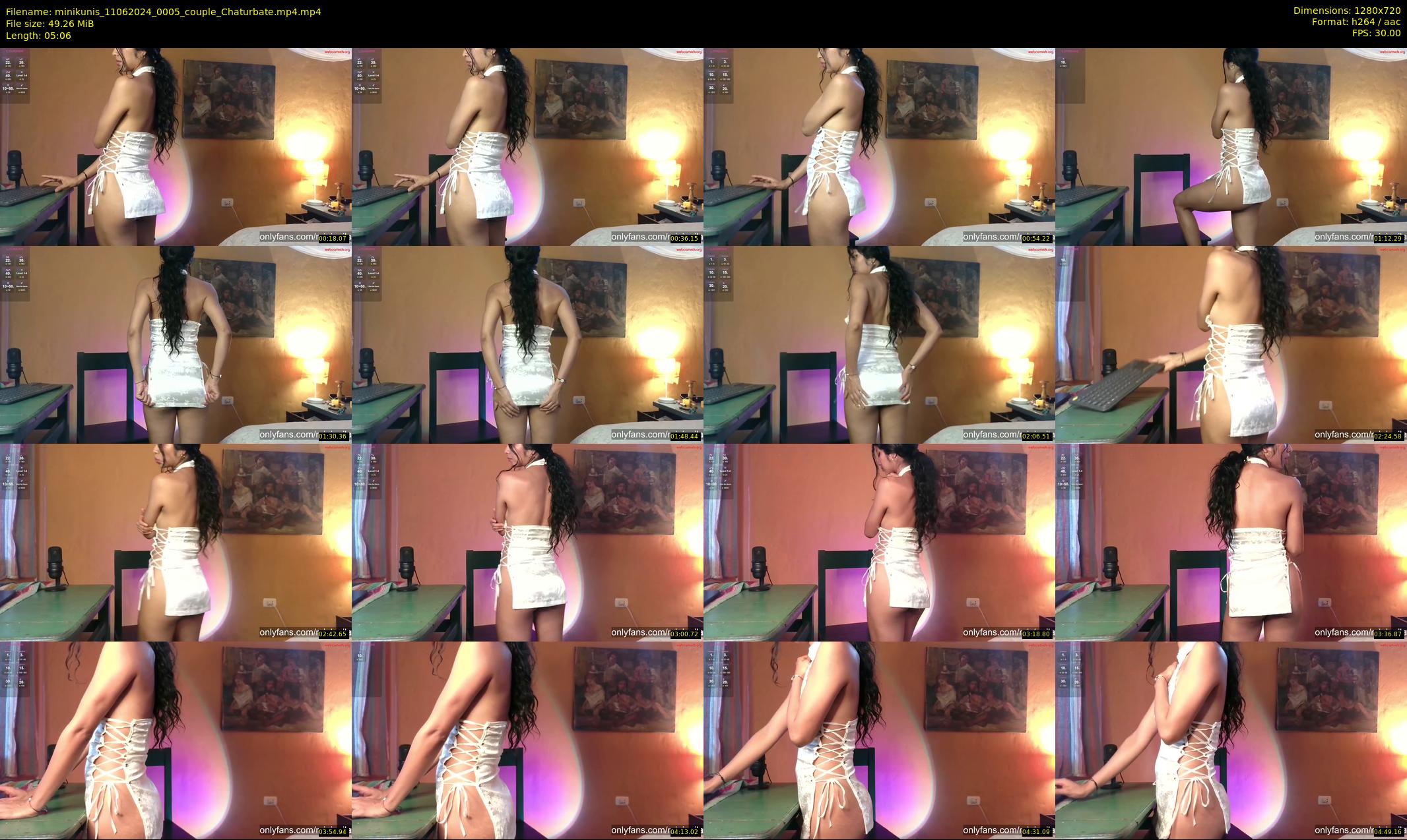 minikunis — 6 minute Chaturbate couple cam show recording, 720p, Jun 11, 2024