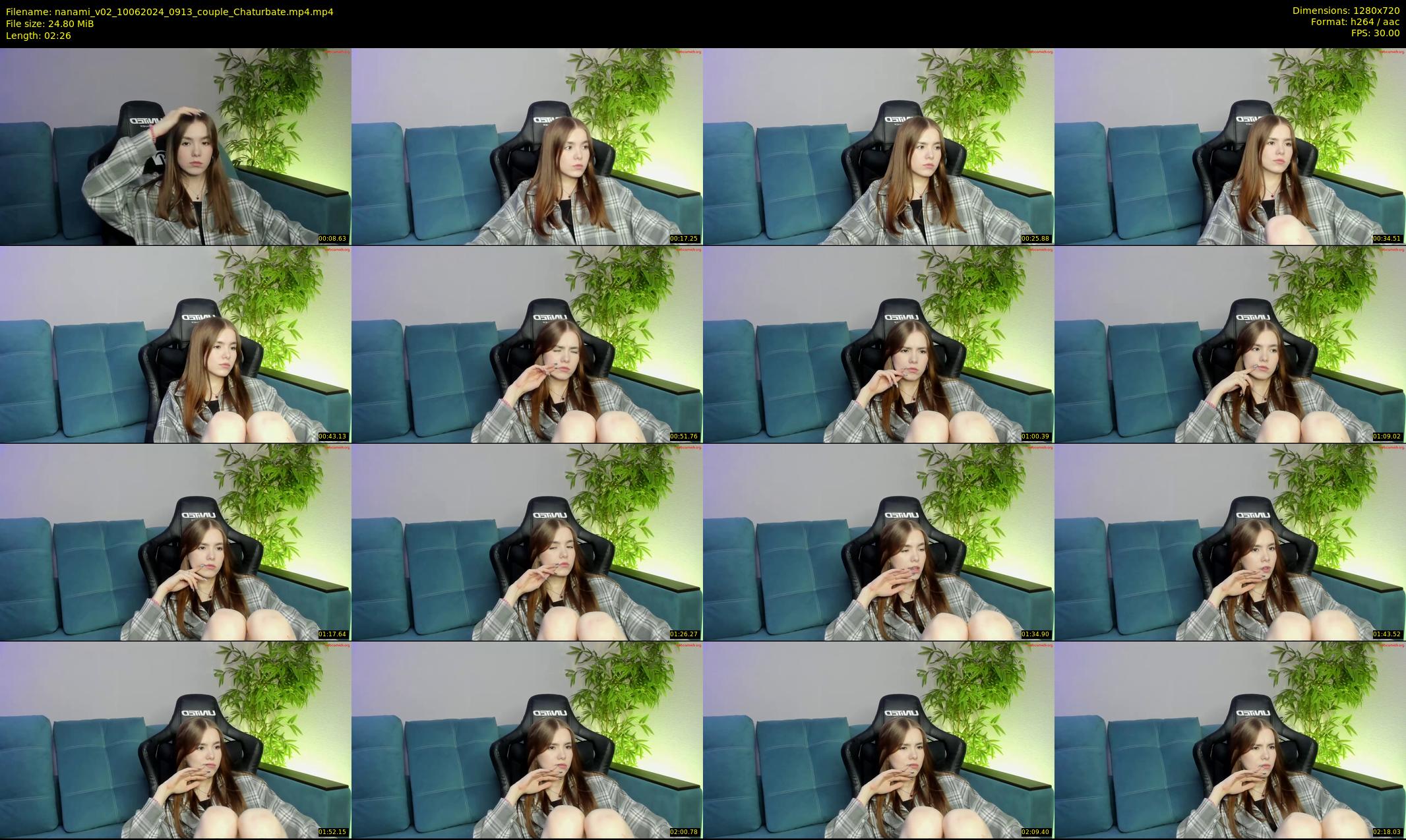 nanami_v02 — 3 minute Chaturbate couple cam show recording, 720p, Jun 10, 2024