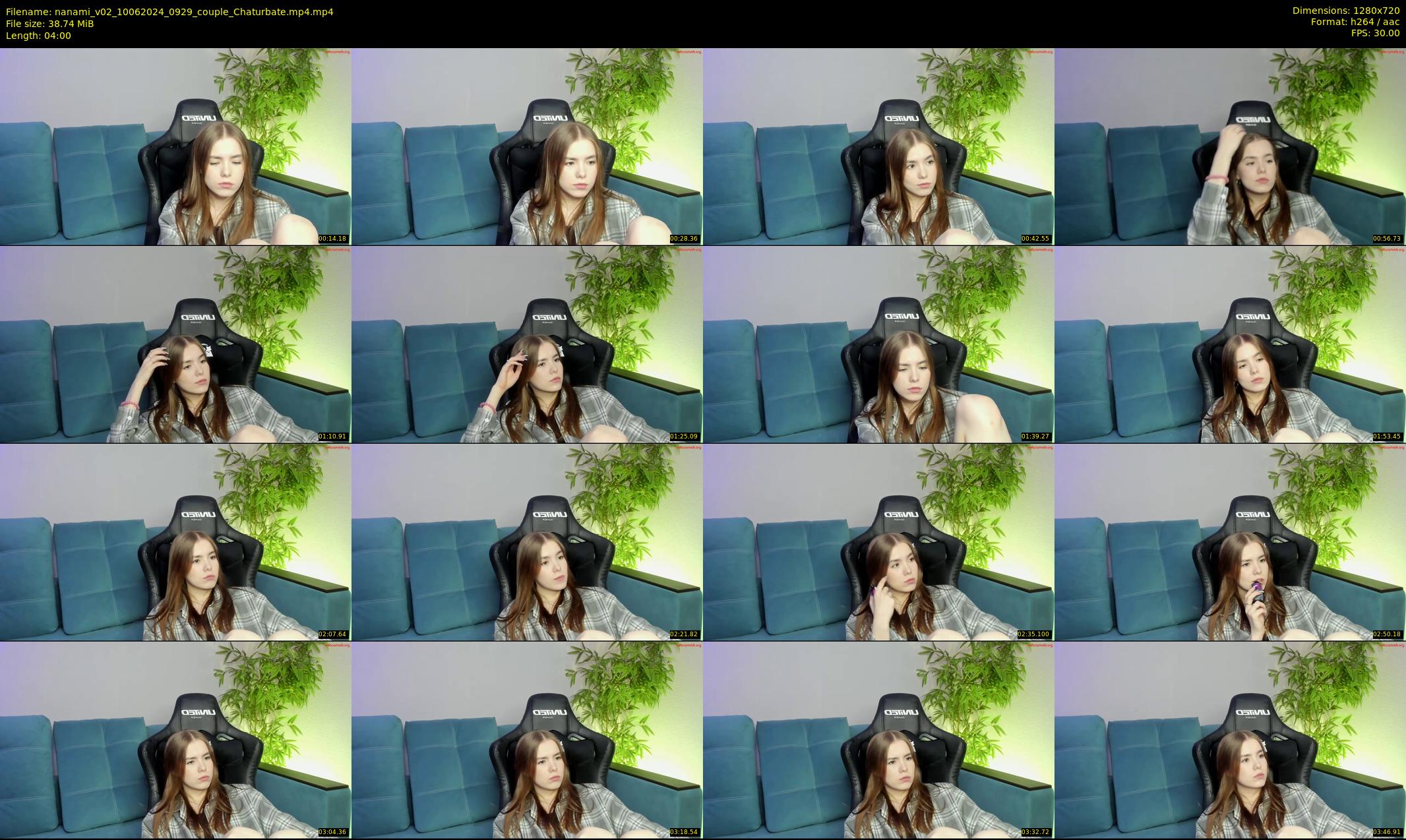 nanami_v02 — 4 minute Chaturbate couple cam show recording, 720p, Jun 10, 2024