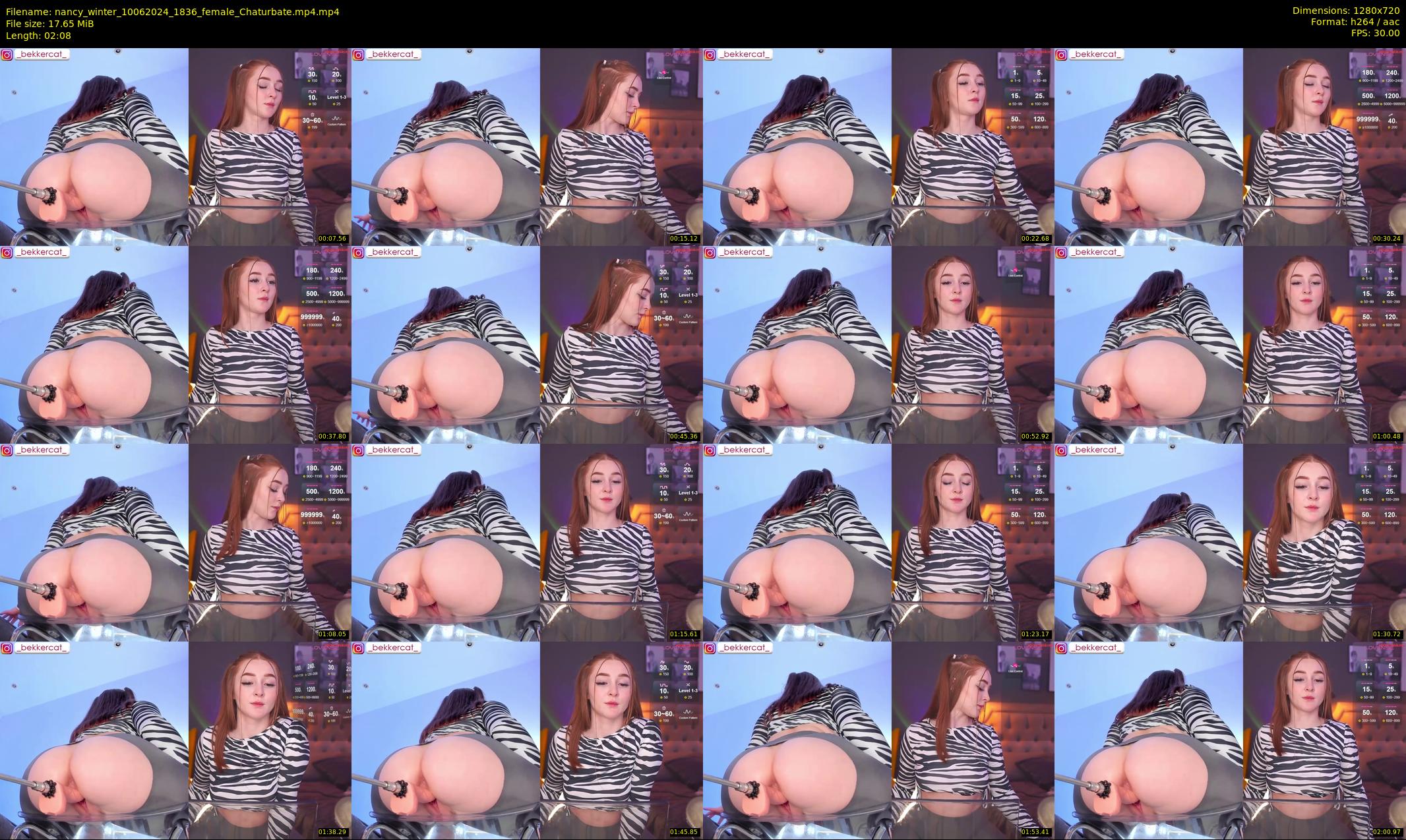 nancy_winter — 3 minute Chaturbate female cam show recording, 720p, Jun 10, 2024