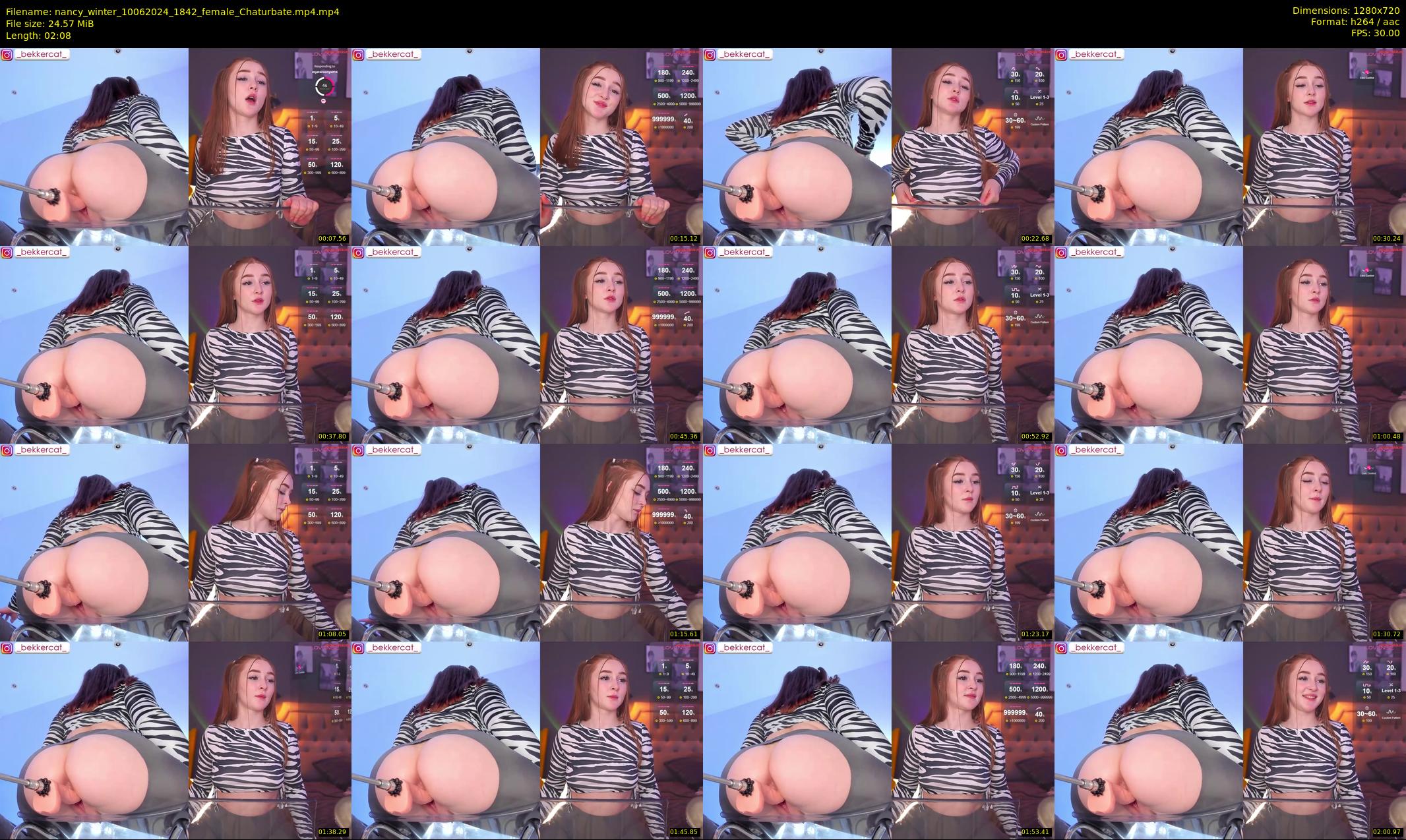 nancy_winter — 3 minute Chaturbate female cam show recording, 720p, Jun 10, 2024