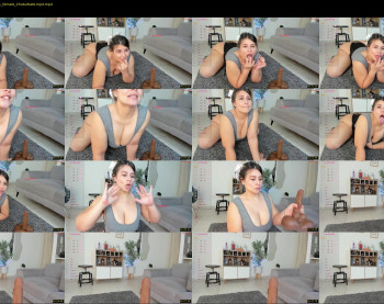 nemisha — 3 minute Chaturbate female cam show recording, 720p, Jun 10, 2024
