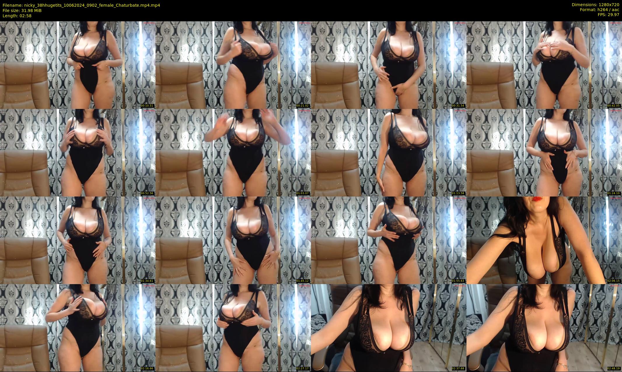 nicky_38hhugetits — 3 minute Chaturbate female cam show recording, 720p, Jun 10, 2024