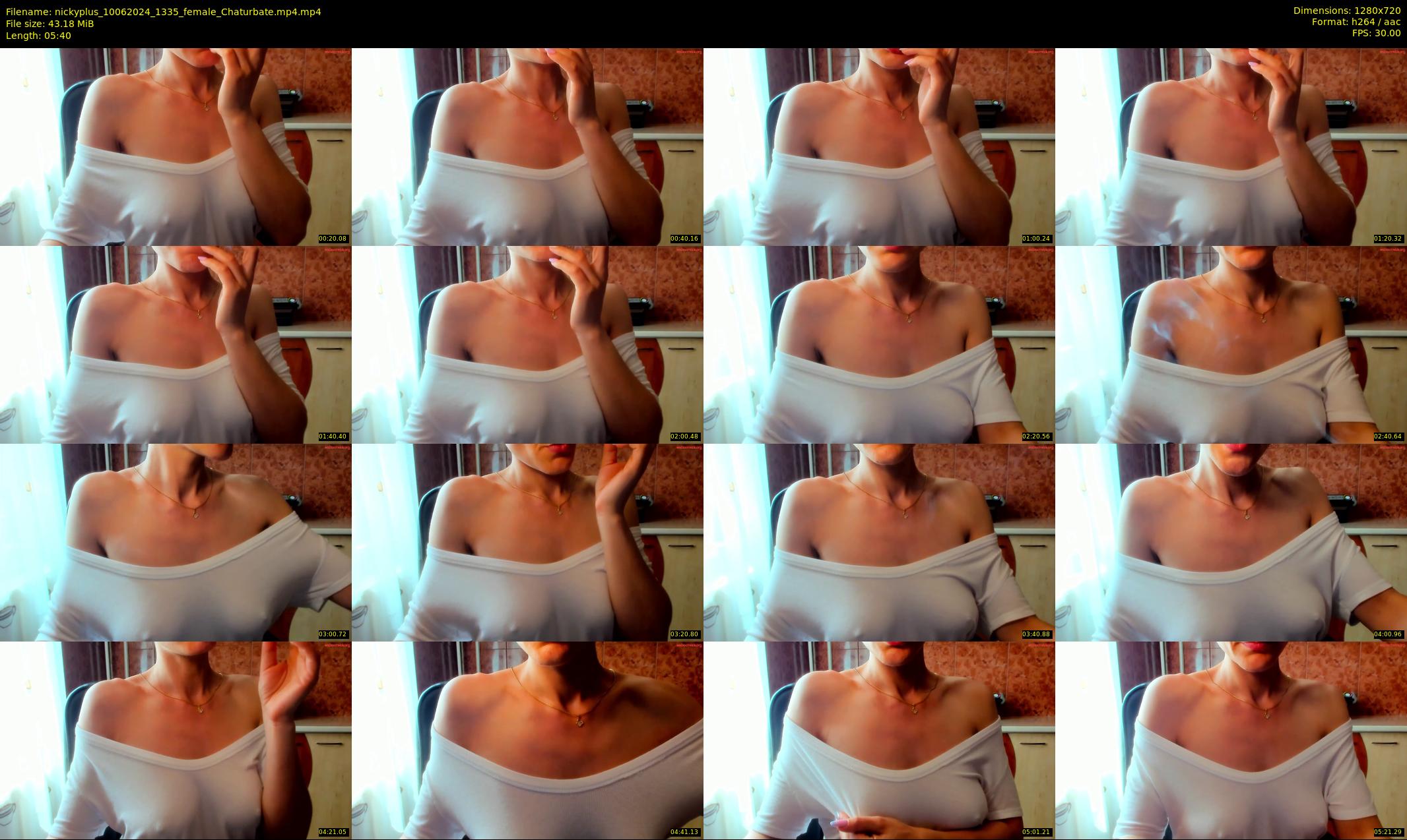 nickyplus — 6 minute Chaturbate couple cam show recording, 720p, Jun 10, 2024