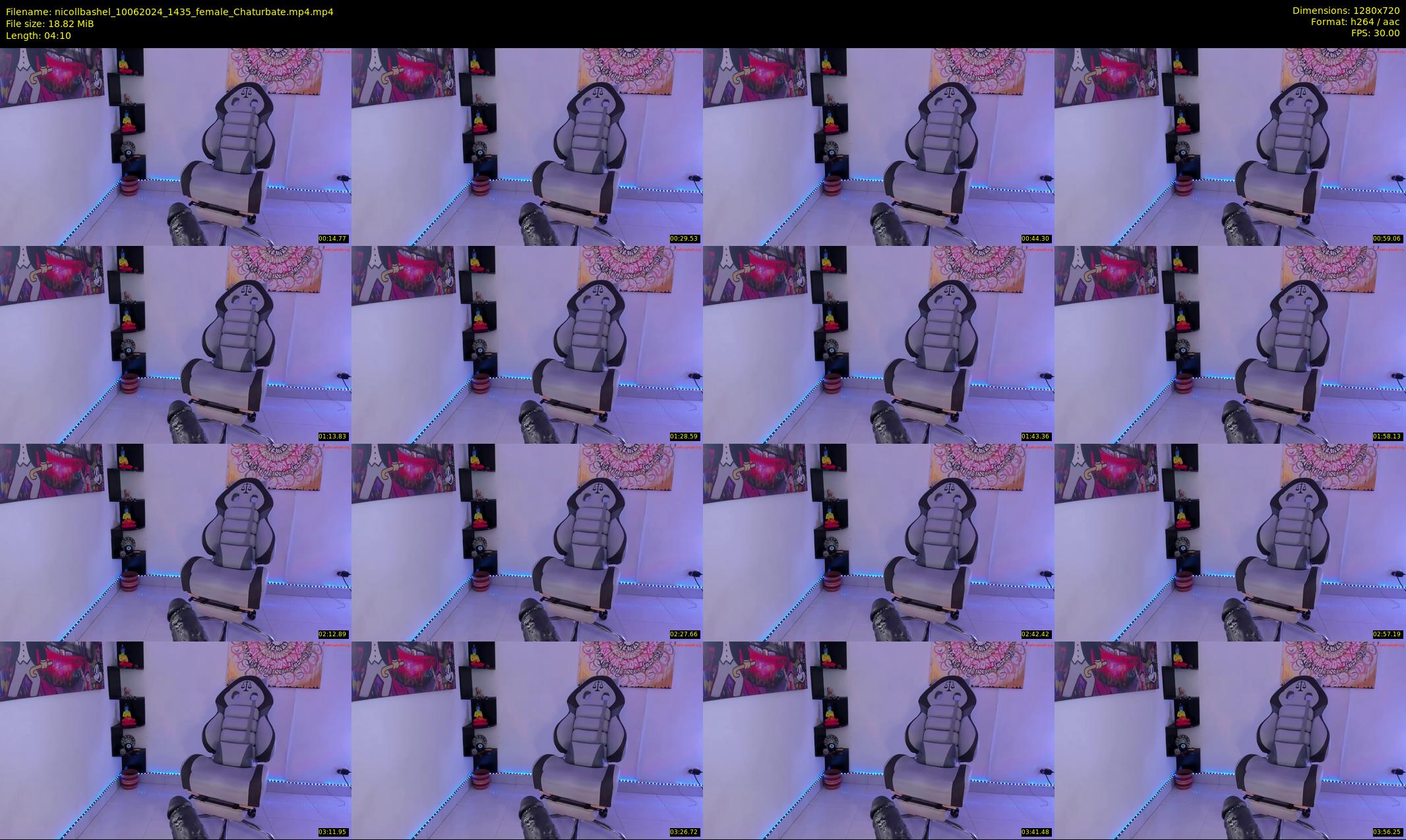 nicollbashel — 5 minute Chaturbate female cam show recording, 720p, Jun 10, 2024