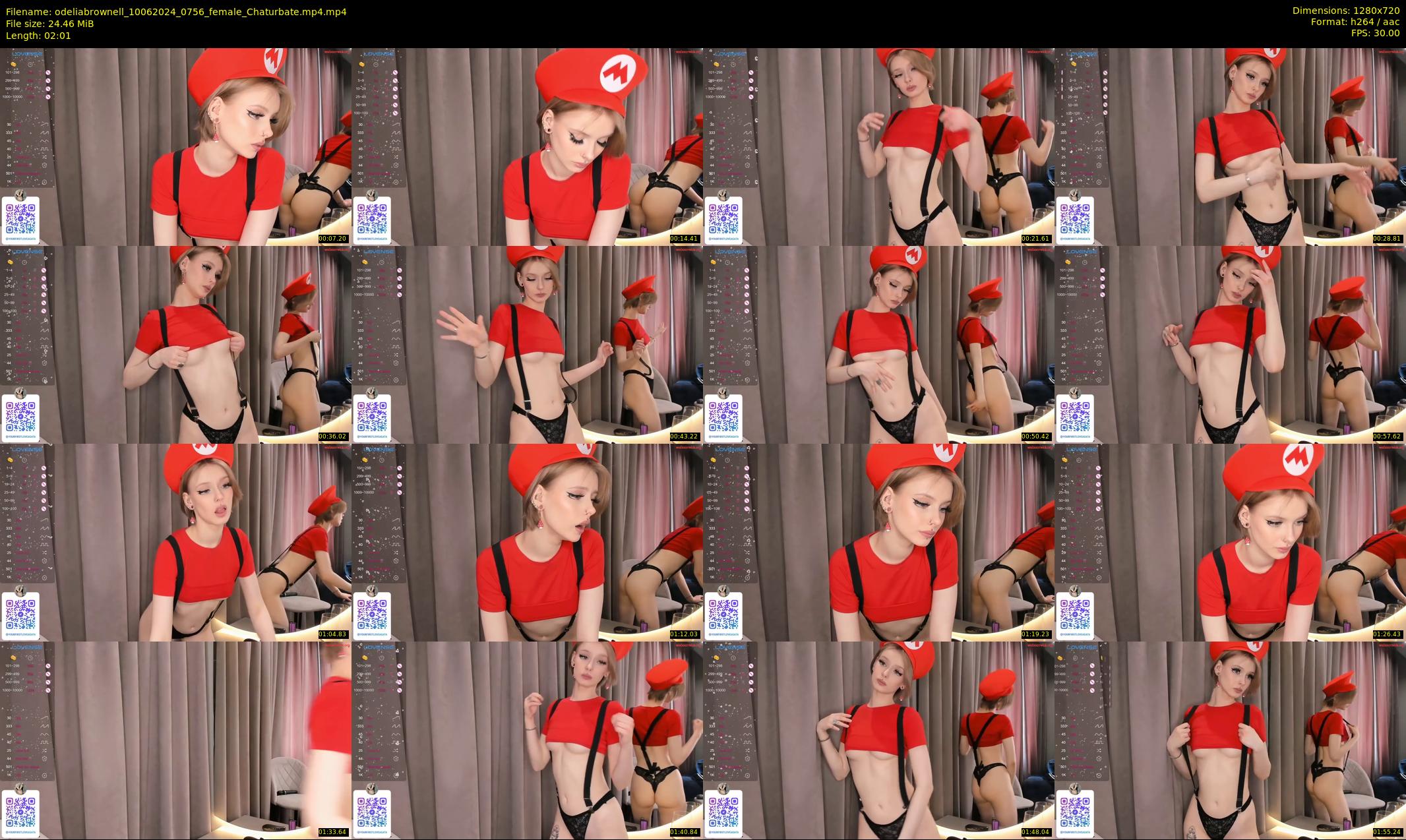 odeliabrownell — 3 minute Chaturbate female cam show recording, 720p, Jun 10, 2024