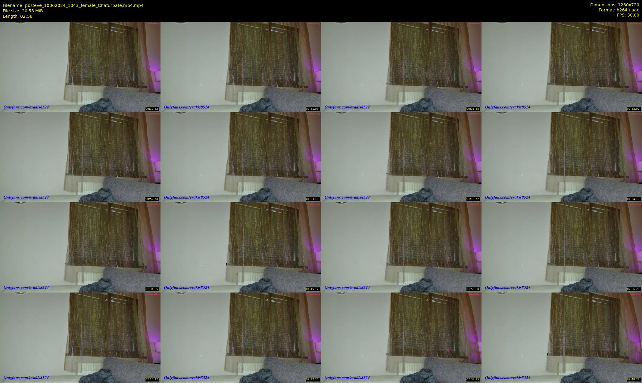 pbsteve — 3 minute Chaturbate couple cam show recording, 720p, Jun 10, 2024