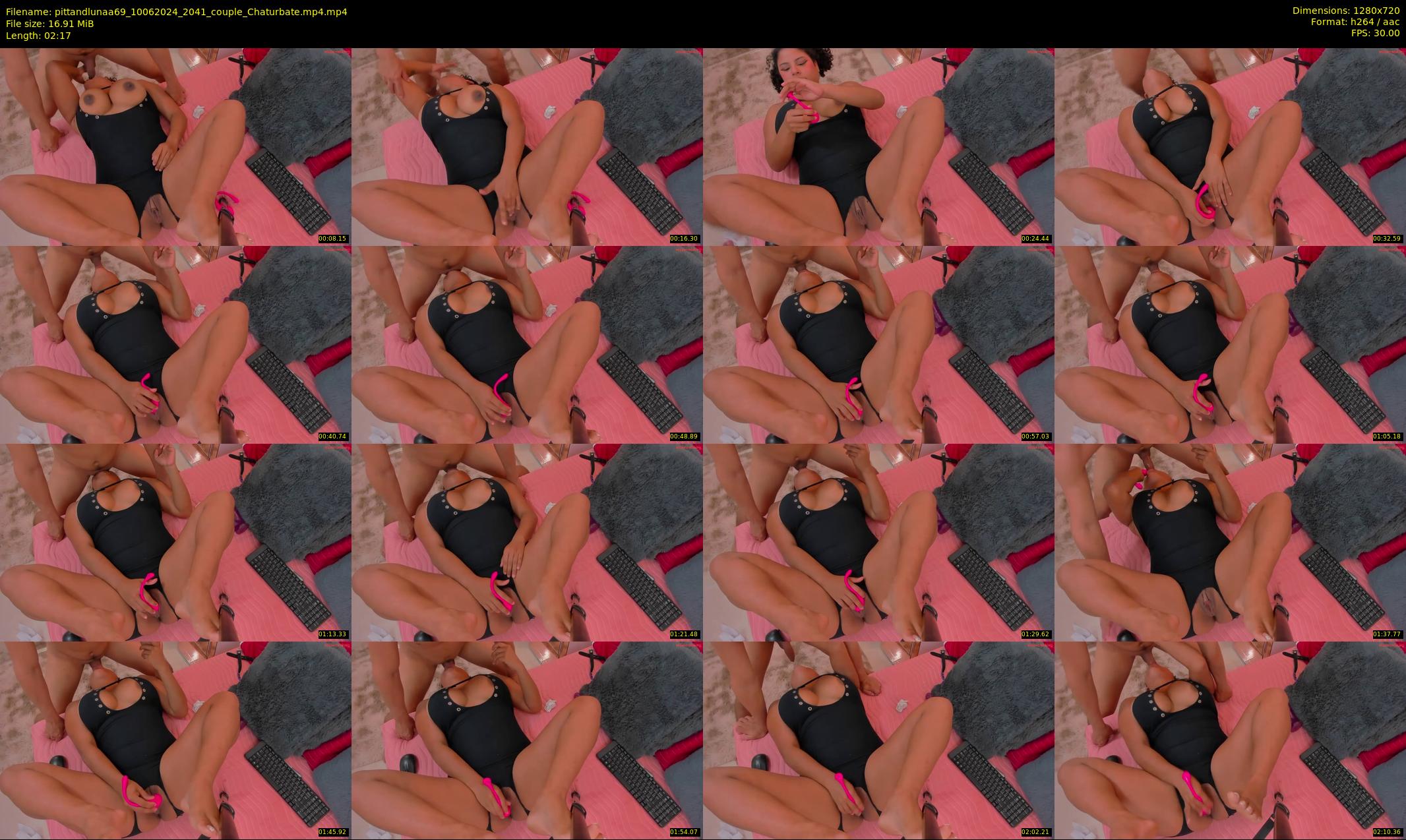 pittandlunaa69 — 3 minute Chaturbate couple cam show recording, 720p, Jun 10, 2024
