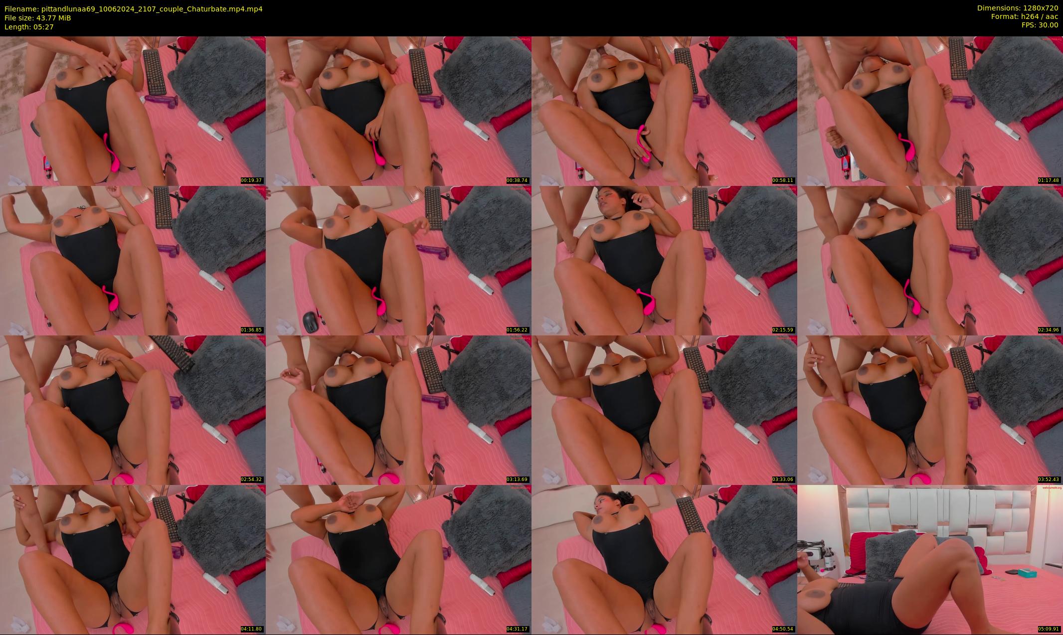 pittandlunaa69 — 6 minute Chaturbate couple cam show recording, 720p, Jun 10, 2024