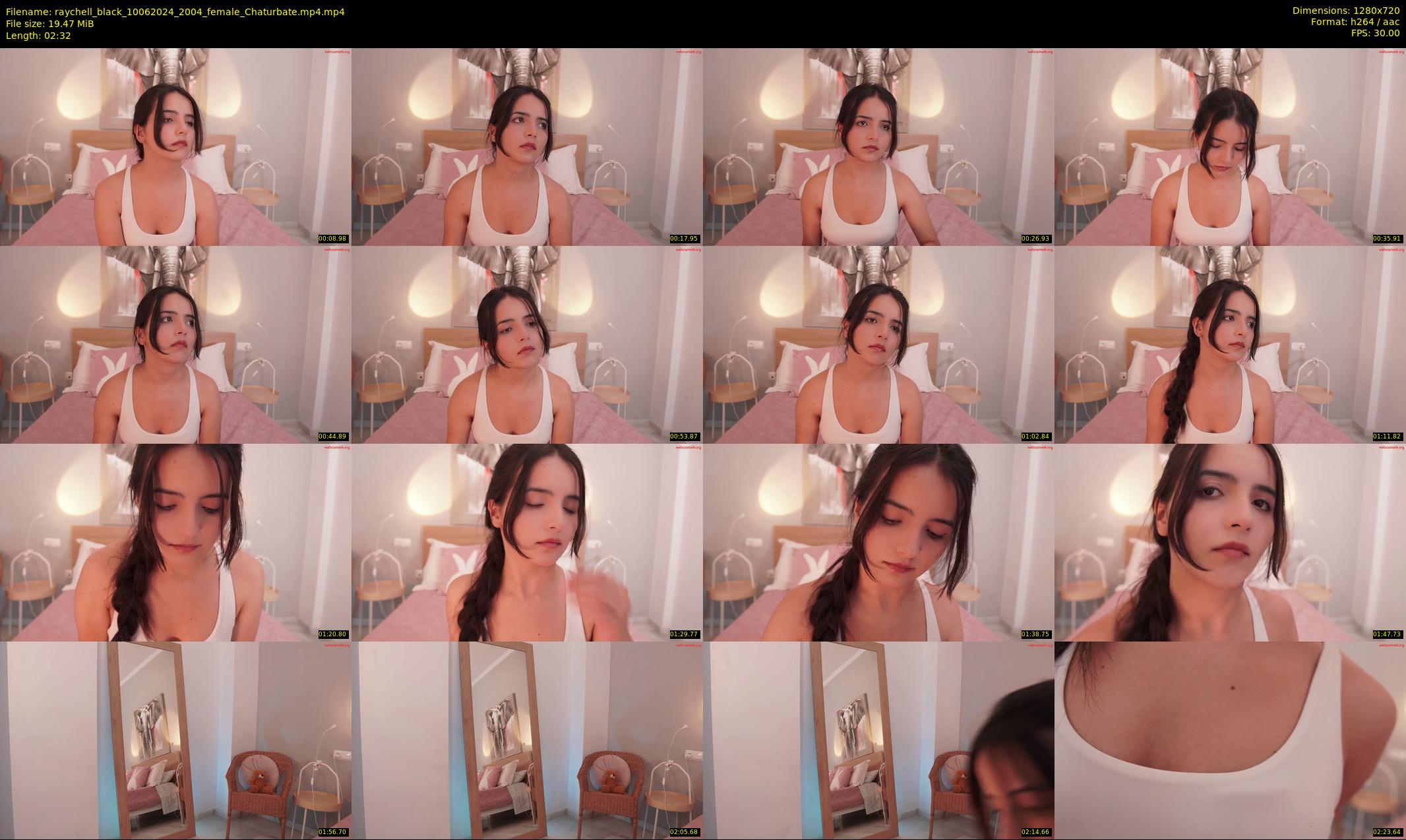 raychell_black — 3 minute Chaturbate female cam show recording, 720p, Jun 10, 2024