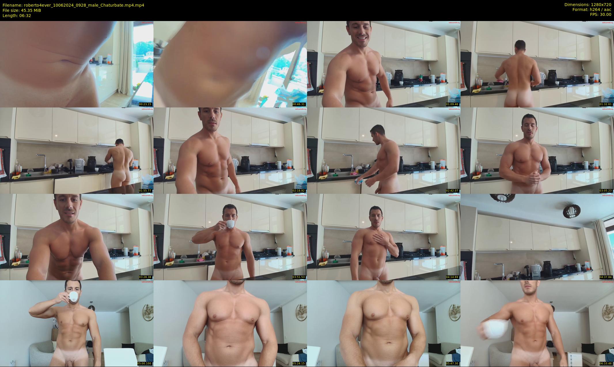 roberto4ever — 7 minute Chaturbate male cam show recording, 720p, Jun 10, 2024