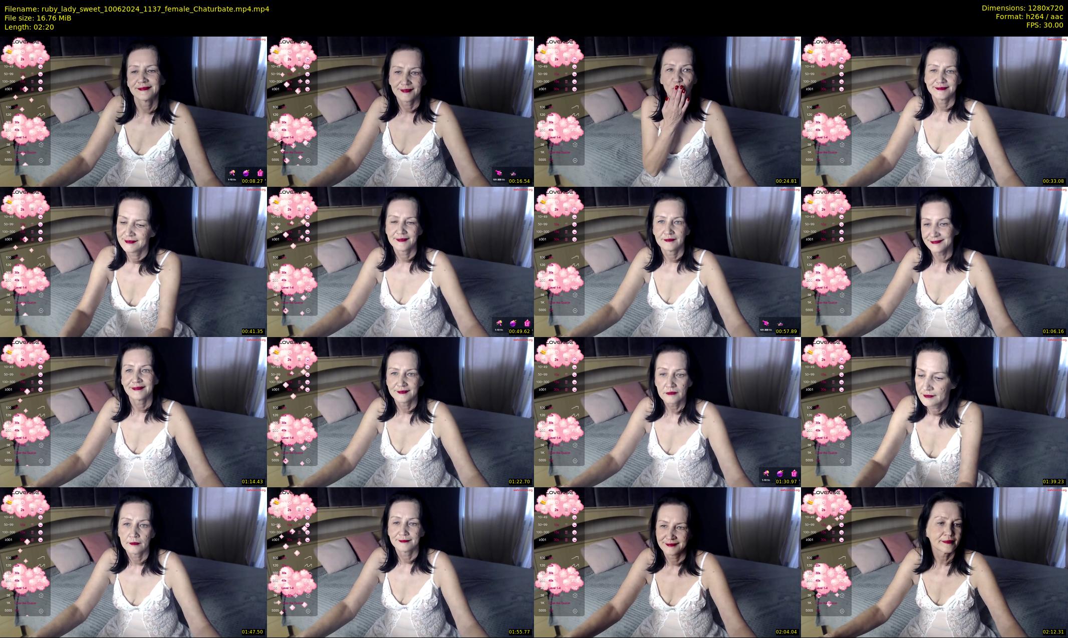 ruby_lady_sweet — 3 minute Chaturbate female cam show recording, 720p, Jun 10, 2024
