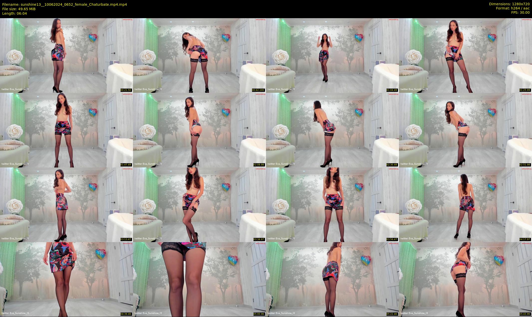 sunshine13_ — 7 minute Chaturbate female cam show recording, 720p, Jun 10, 2024