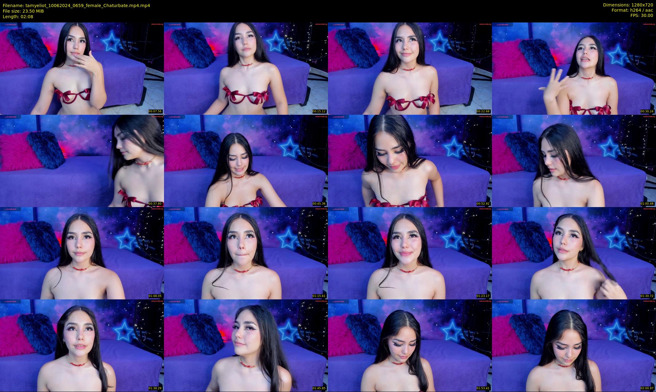 tamyeliot — 3 minute Chaturbate female cam show recording, 720p, Jun 10, 2024