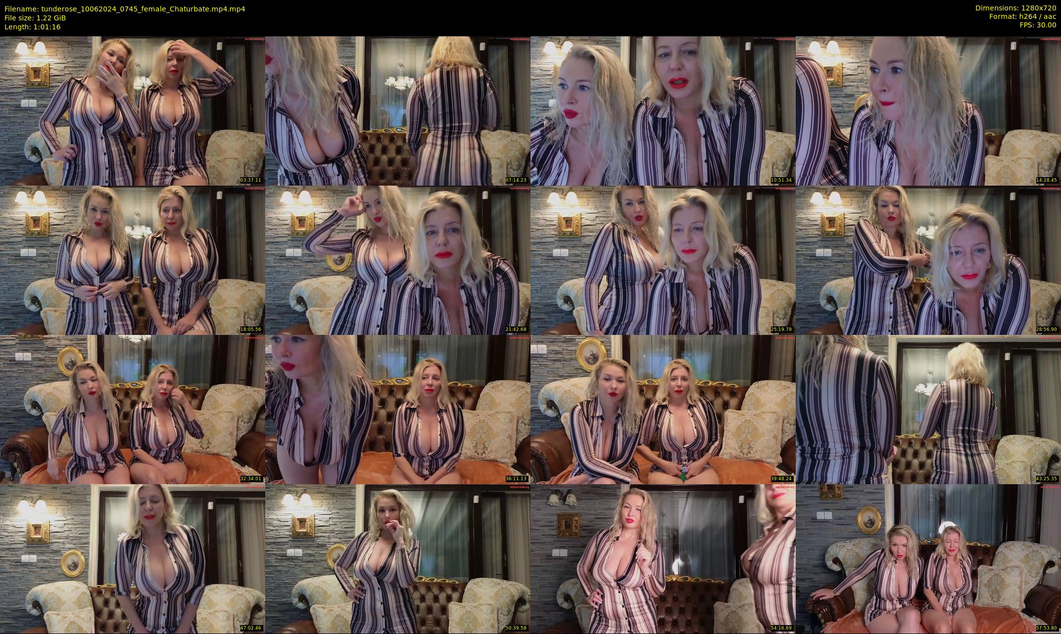 tunderose — 62 minute Chaturbate female cam show recording, 720p, Jun 10, 2024