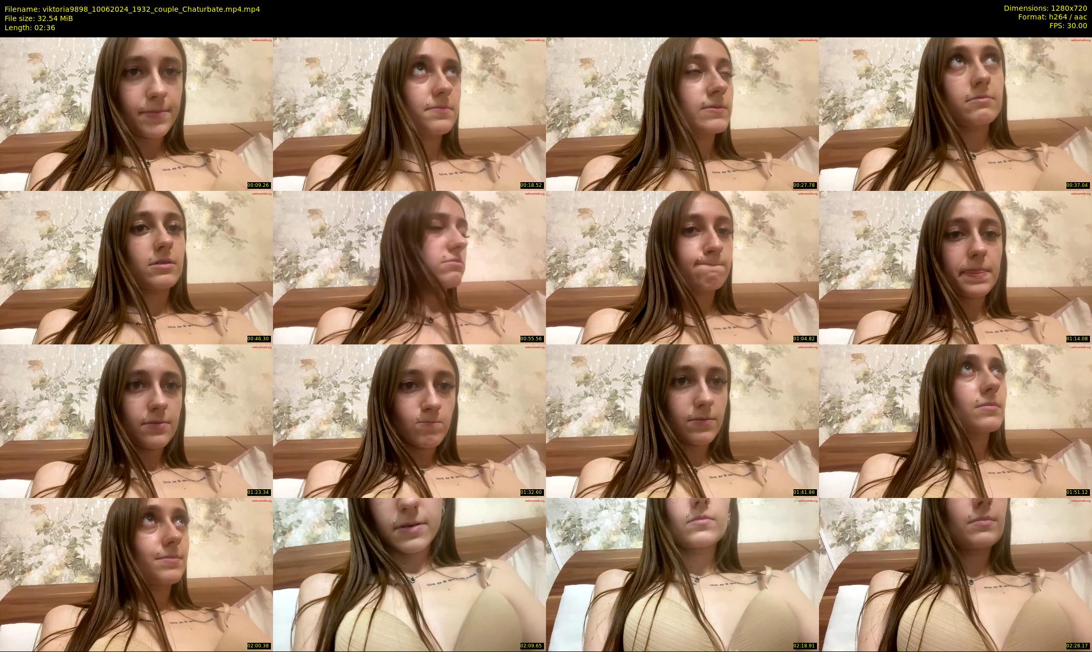 viktoria9898 — 3 minute Chaturbate couple cam show recording, 720p, Jun 10, 2024