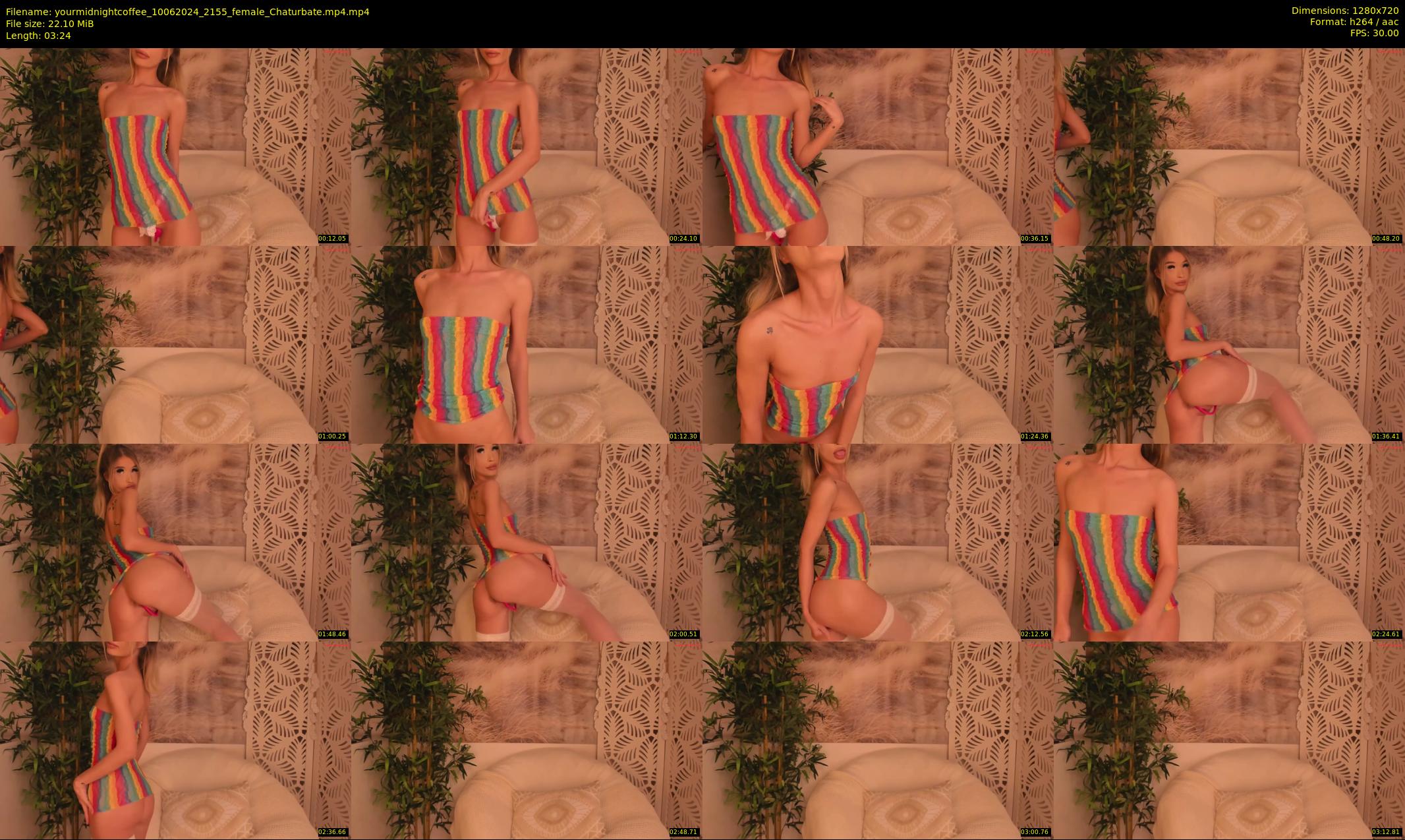 yourmidnightcoffee — 4 minute Chaturbate female cam show recording, 720p, Jun 10, 2024