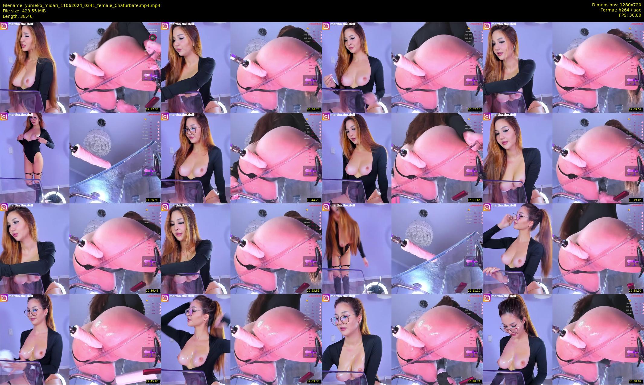 yumeko_midari — 39 minute Chaturbate female cam show recording, 720p, Jun 11, 2024