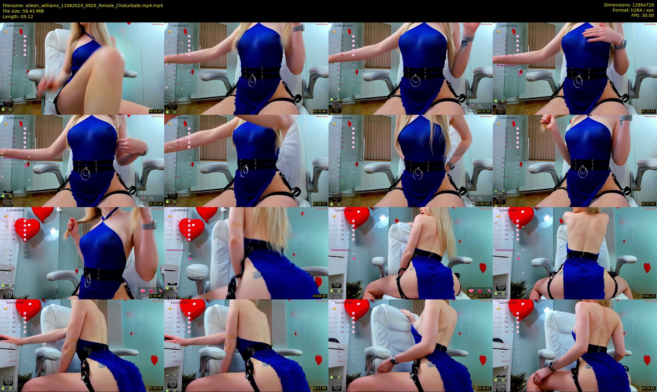 aileen_williams — 6 minute Chaturbate female cam show recording, 720p, Jun 11, 2024